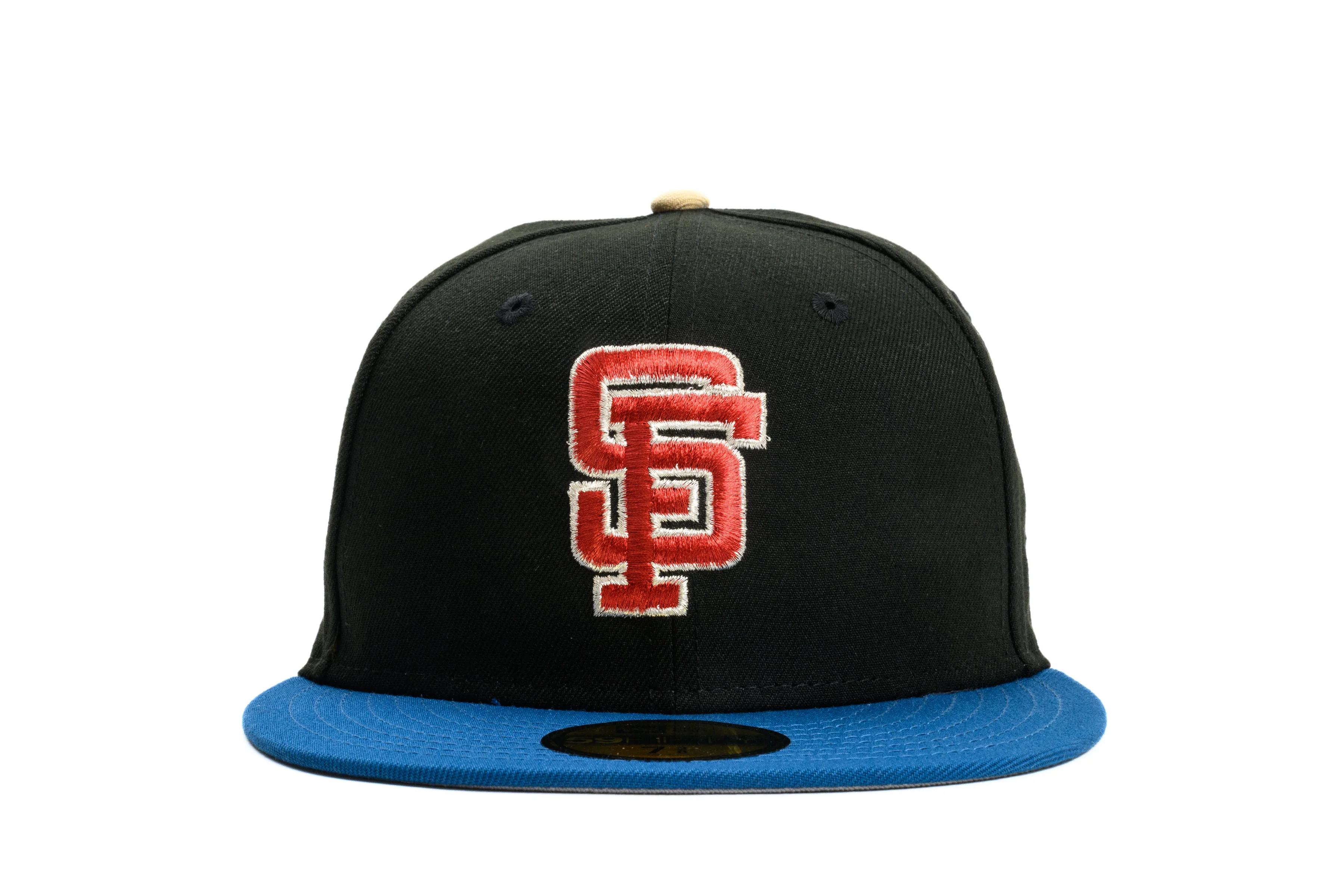 NEW ERA "RARE AIR" SAN FRANCISCO GIANTS FITTED HAT (BLACK/BLUE) - Image 5