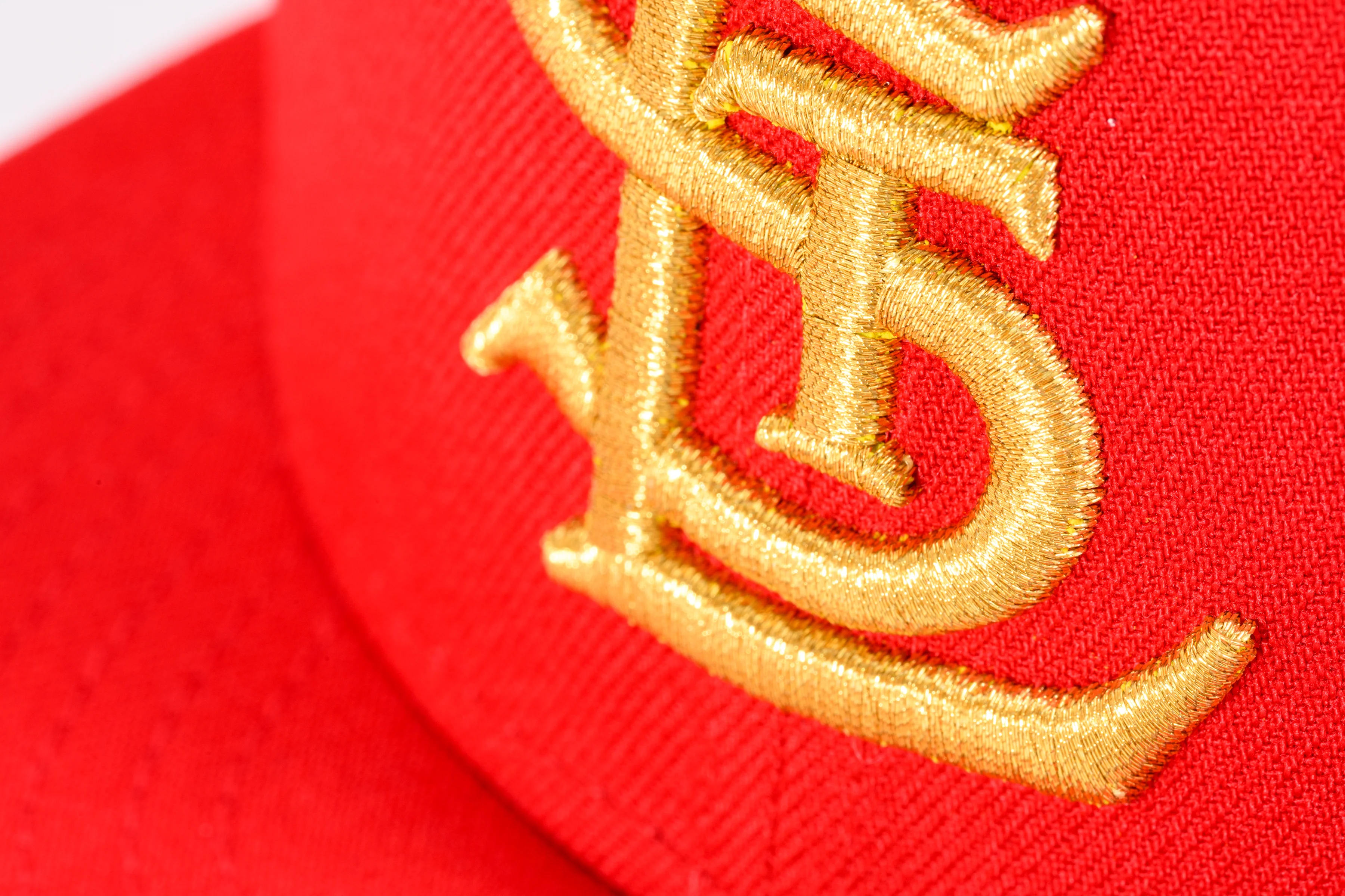 NEW ERA "RED" ST. LOUIS BROWNS FITTED HAT (RED/CHROME/PINK) - Image 7