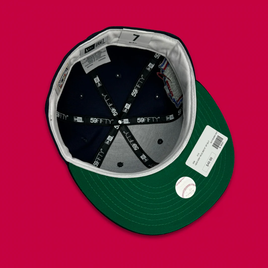NEW ERA “BECK” SF GIANTS FITTED HAT (NAVY/NIGHTSHIFT NAVY) - Image 4