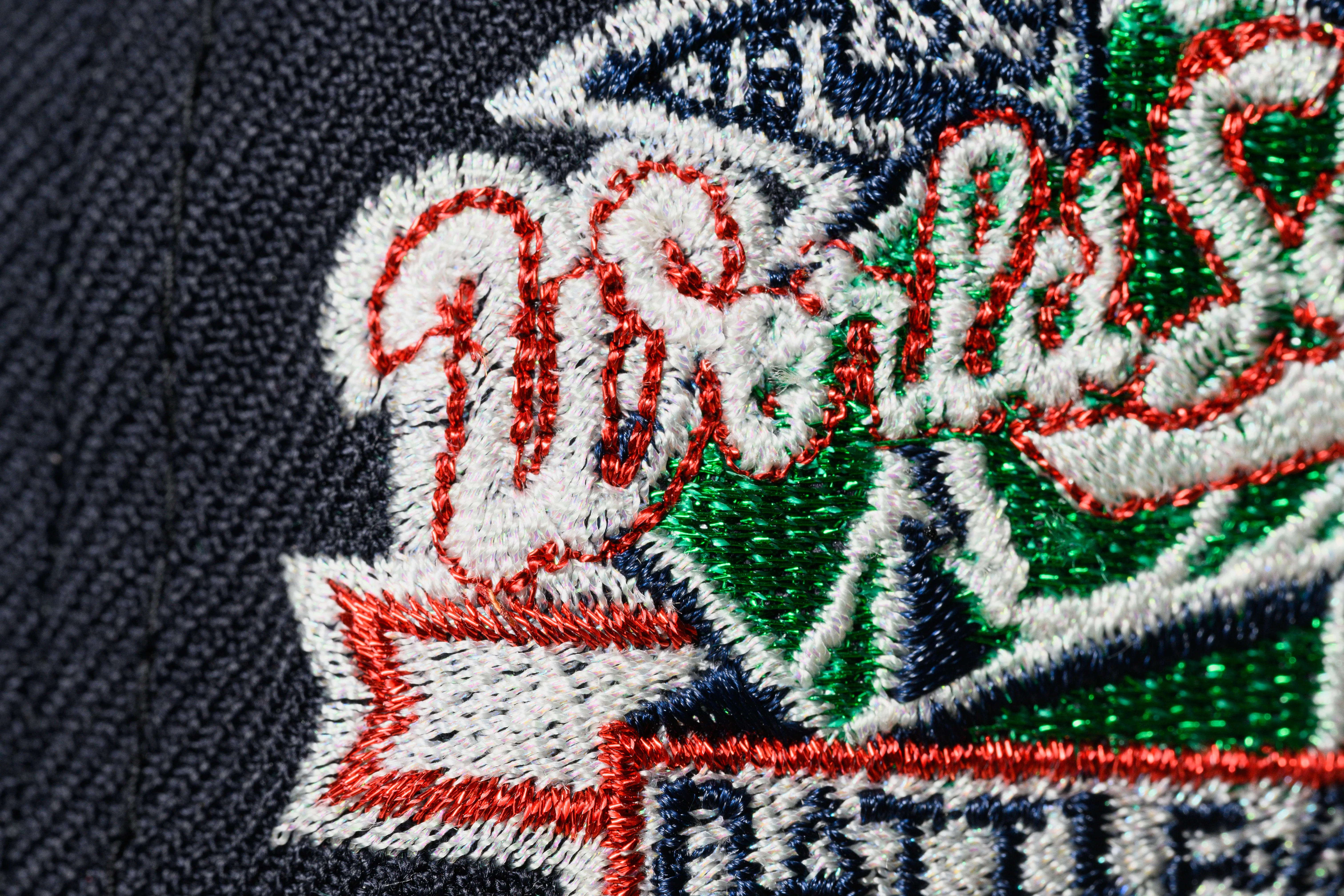 NEW ERA "ROSE GARDEN" OAKLAND A'S FITTED HAT (NAVY/OCEAN BLUE) - Image 5
