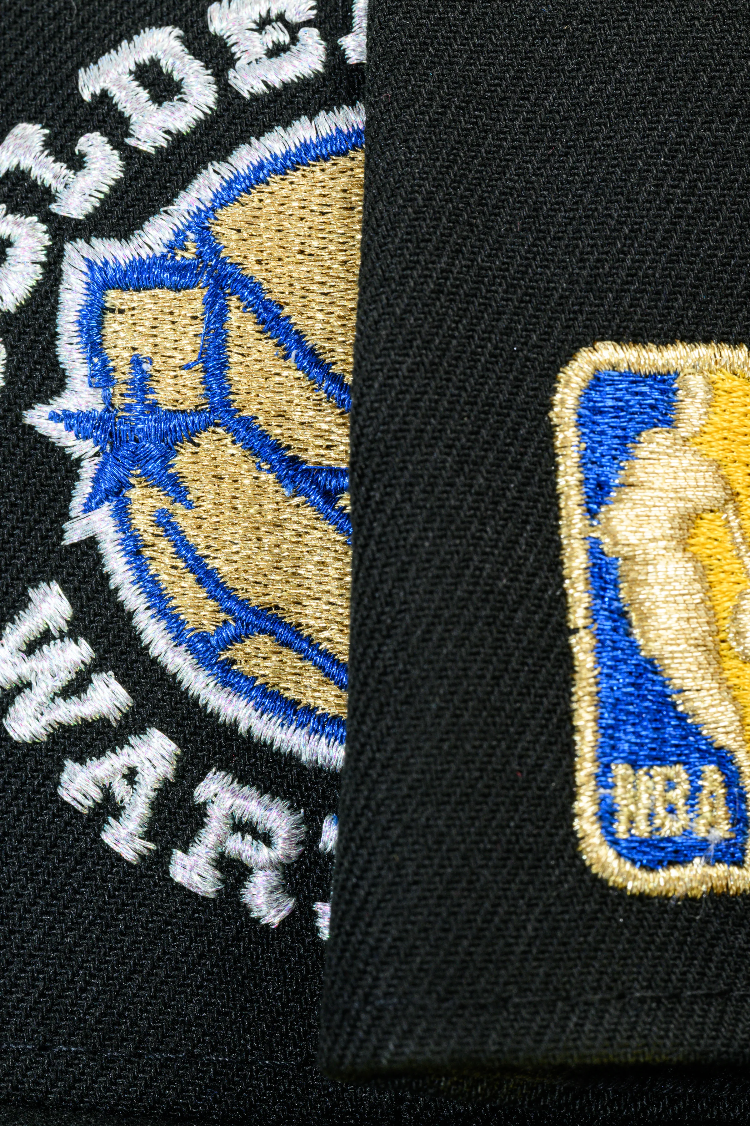NEW ERA "RUN TMC 2.0” GOLDEN STATE WARRIORS FITTED HAT (BLACK) - Image 10