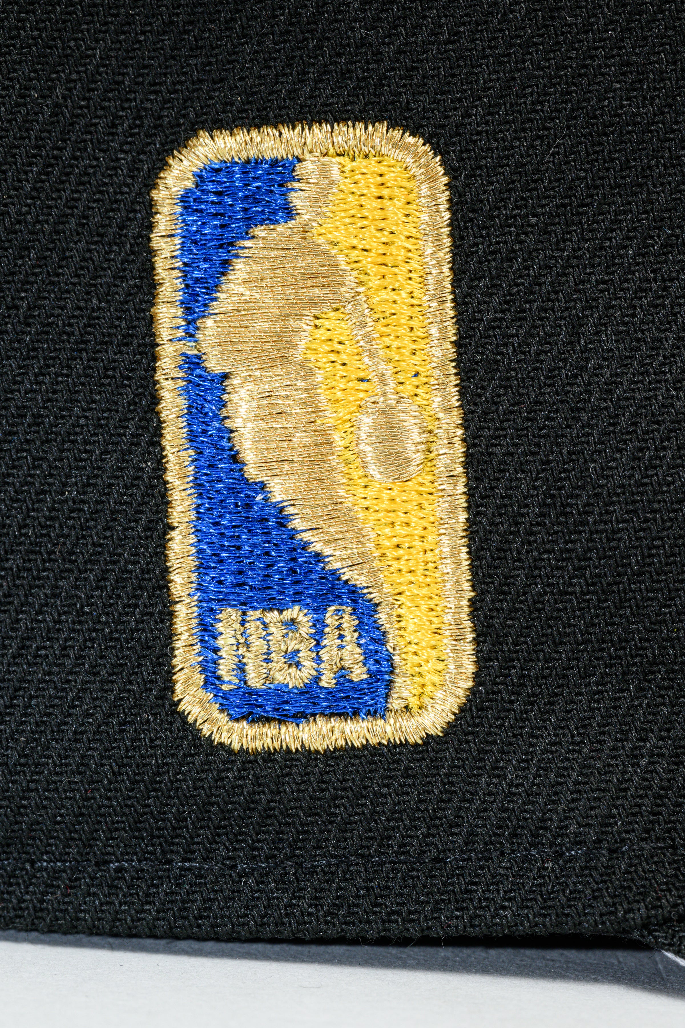 NEW ERA "RUN TMC 2.0” GOLDEN STATE WARRIORS FITTED HAT (BLACK) - Image 6