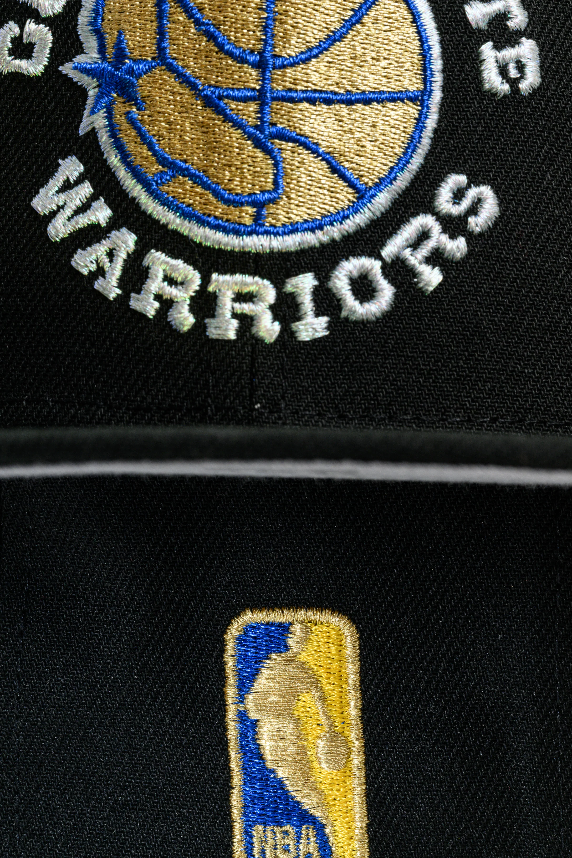 NEW ERA "RUN TMC 2.0” GOLDEN STATE WARRIORS FITTED HAT (BLACK) - Image 8
