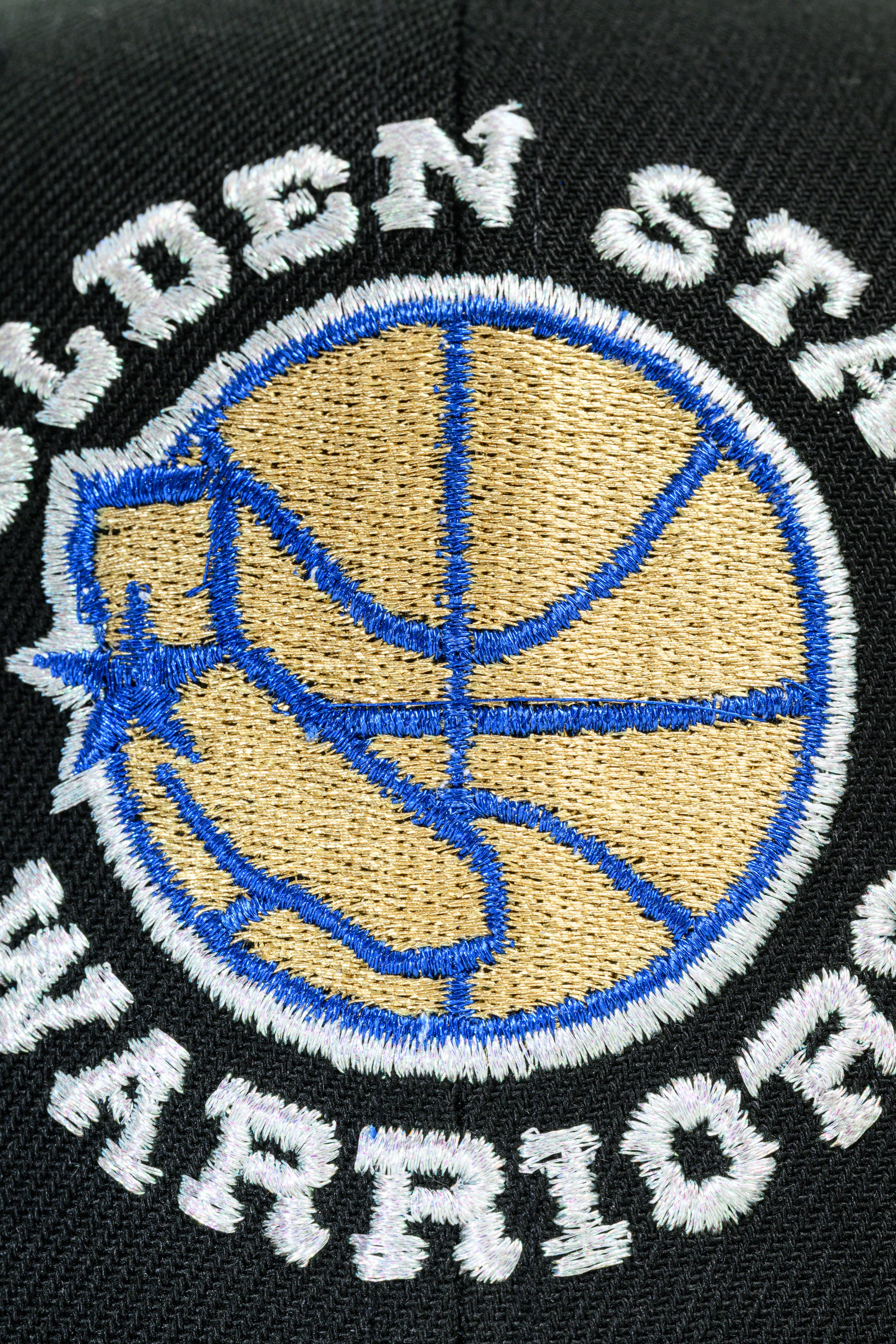 NEW ERA "RUN TMC 2.0” GOLDEN STATE WARRIORS FITTED HAT (BLACK) - Image 9