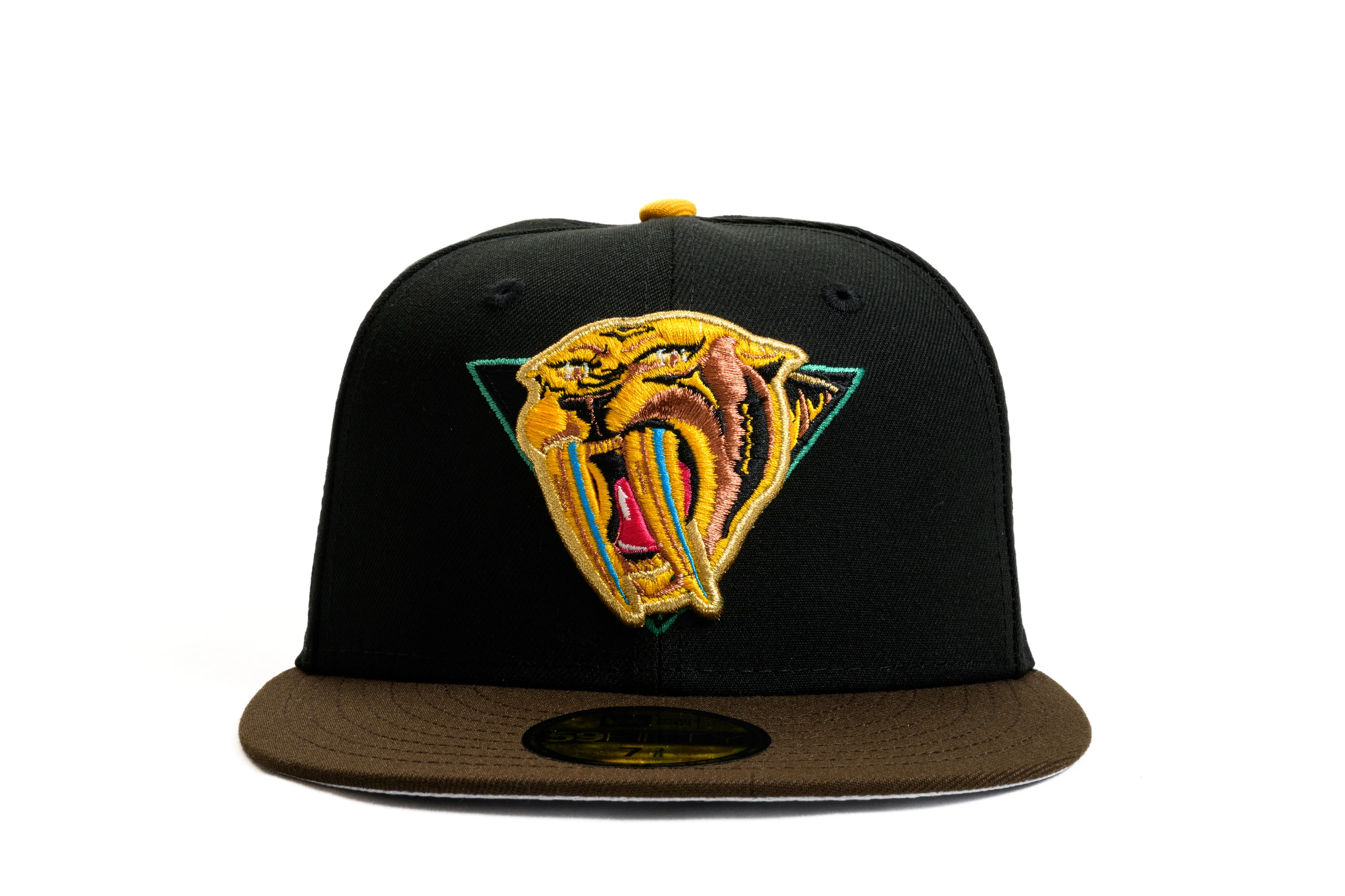 NEW ERA "SABRETOOTH" NASHVILLE PREDATORS FITTED HAT (BLACK/BURNT WOOD) - Image 6
