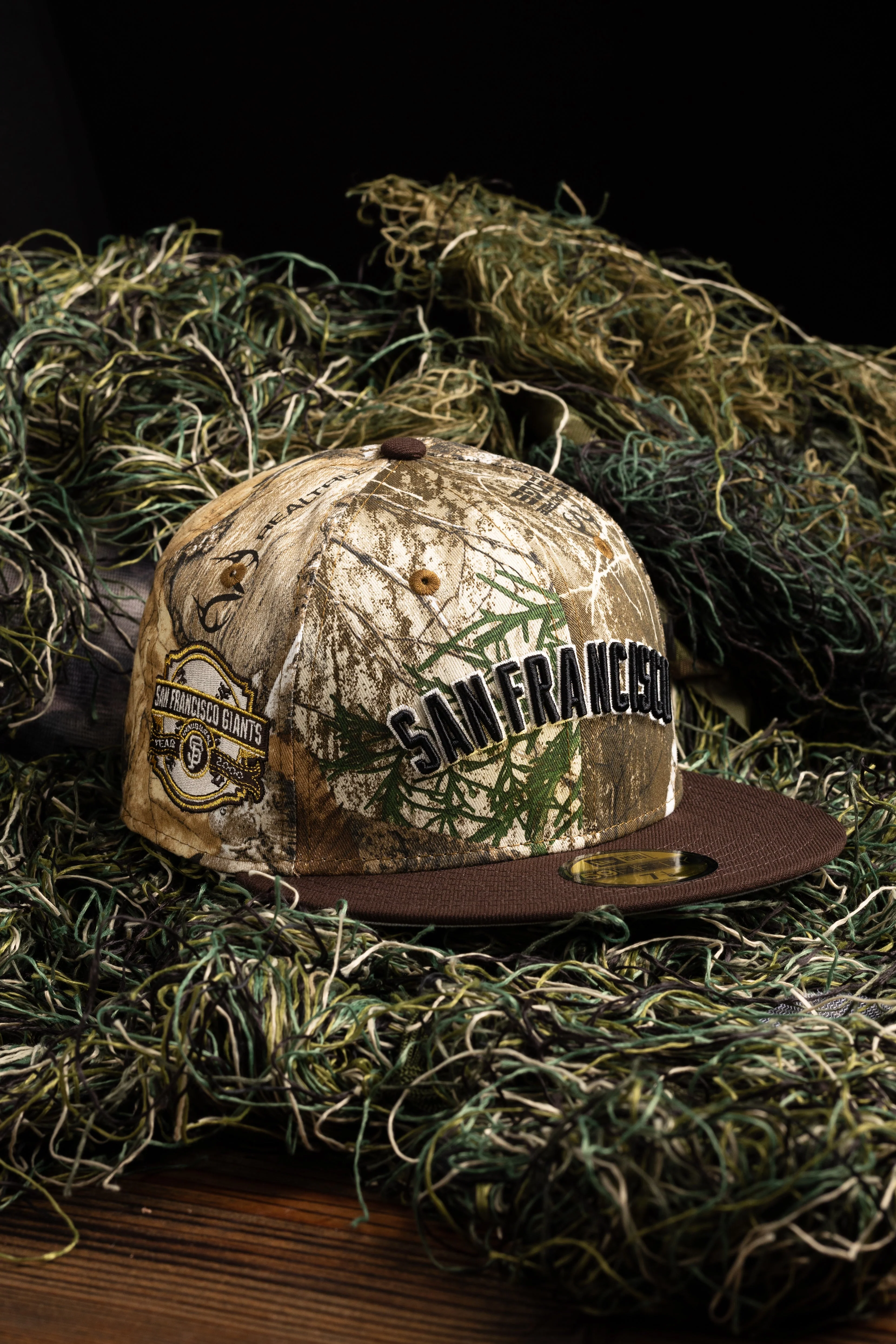 NEW ERA "SAN FRANCISCO ZOO" SF GIANTS FITTED HAT (REAL TREE/BROWN)