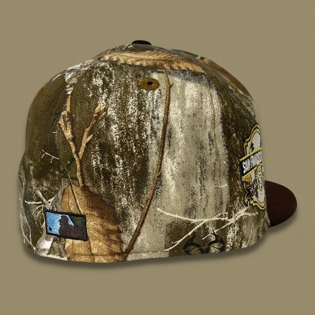 NEW ERA "SAN FRANCISCO ZOO" SF GIANTS FITTED HAT (REAL TREE/BROWN) - Image 4