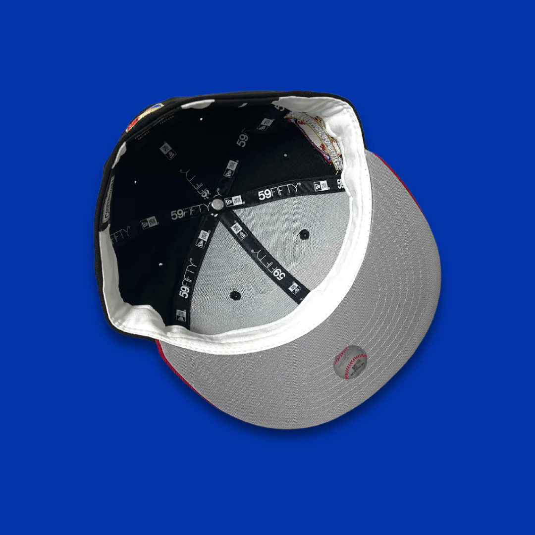 NEW ERA "SAUCEY" SF GIANTS FITTED HAT (RED/BLACK/BLUE) - Image 4