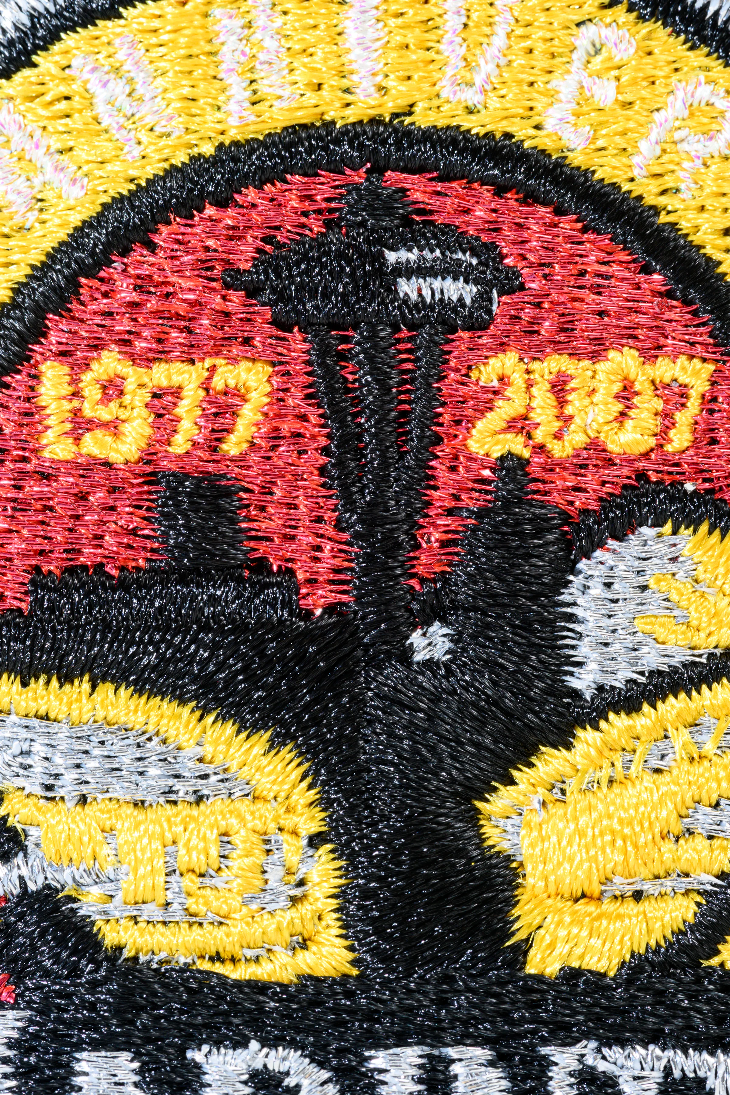 NEW ERA "SCAT" SEATTLE MARINERS FITTED HAT (BLACK/RED/YELLOW) - Image 5