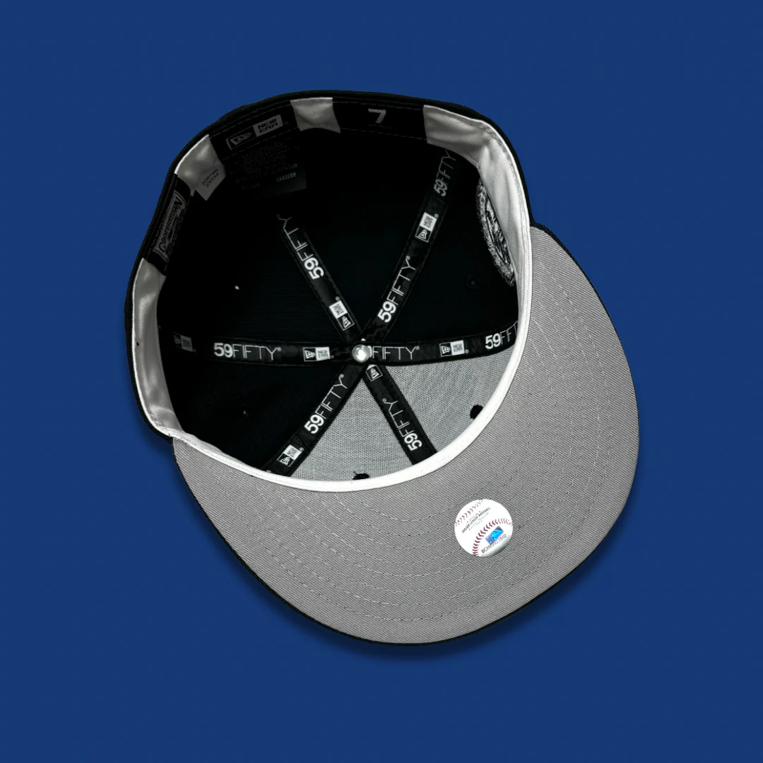 NEW ERA “SEASIDE" SEATTLE MARINERS FITTED HAT (NAVY/OCEANSIDE BLUE) - Image 3