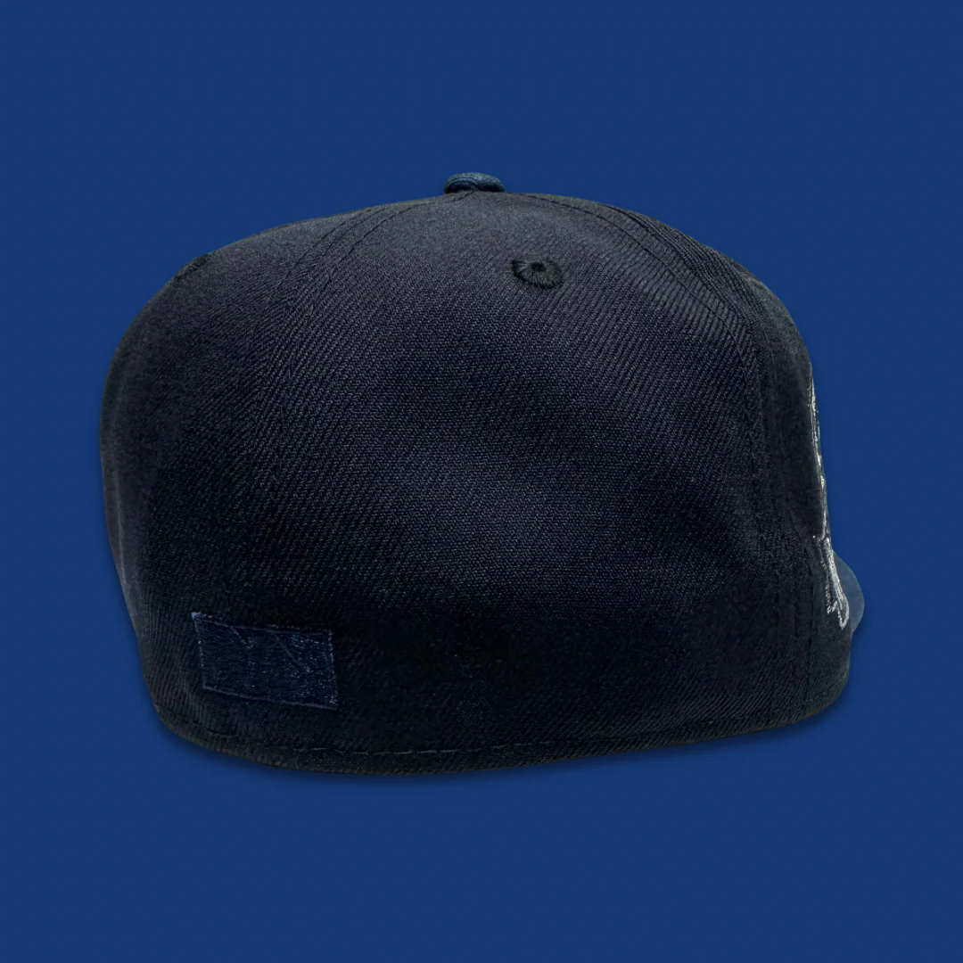 NEW ERA “SEASIDE" SEATTLE MARINERS FITTED HAT (NAVY/OCEANSIDE BLUE) - Image 4