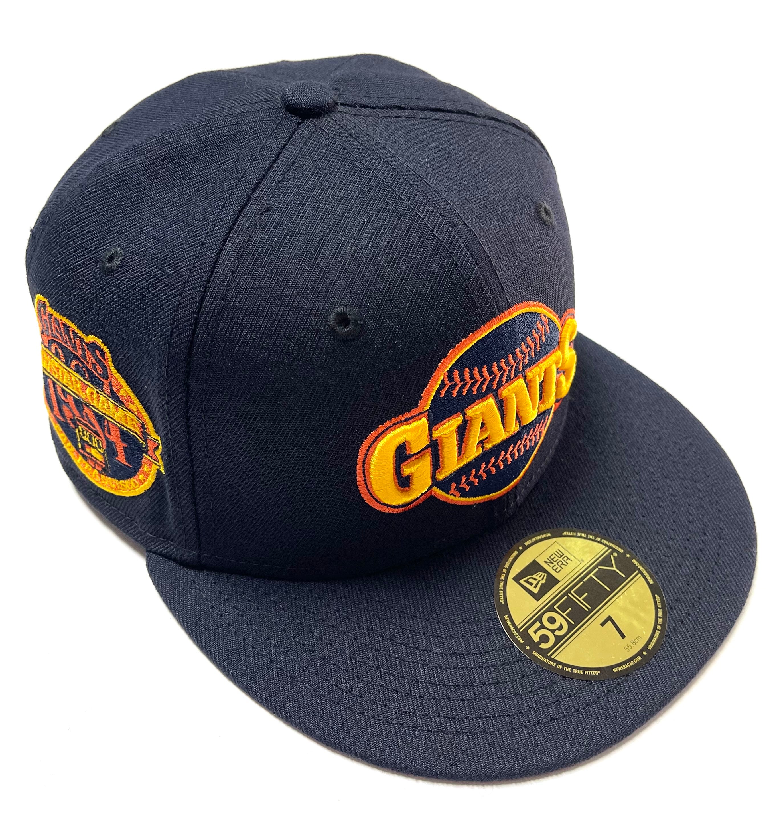 NEW ERA “SF GIANTS THUNDER ERA” FITTED HAT (NAVY/ORANGE/YELLOW) RESTOCK