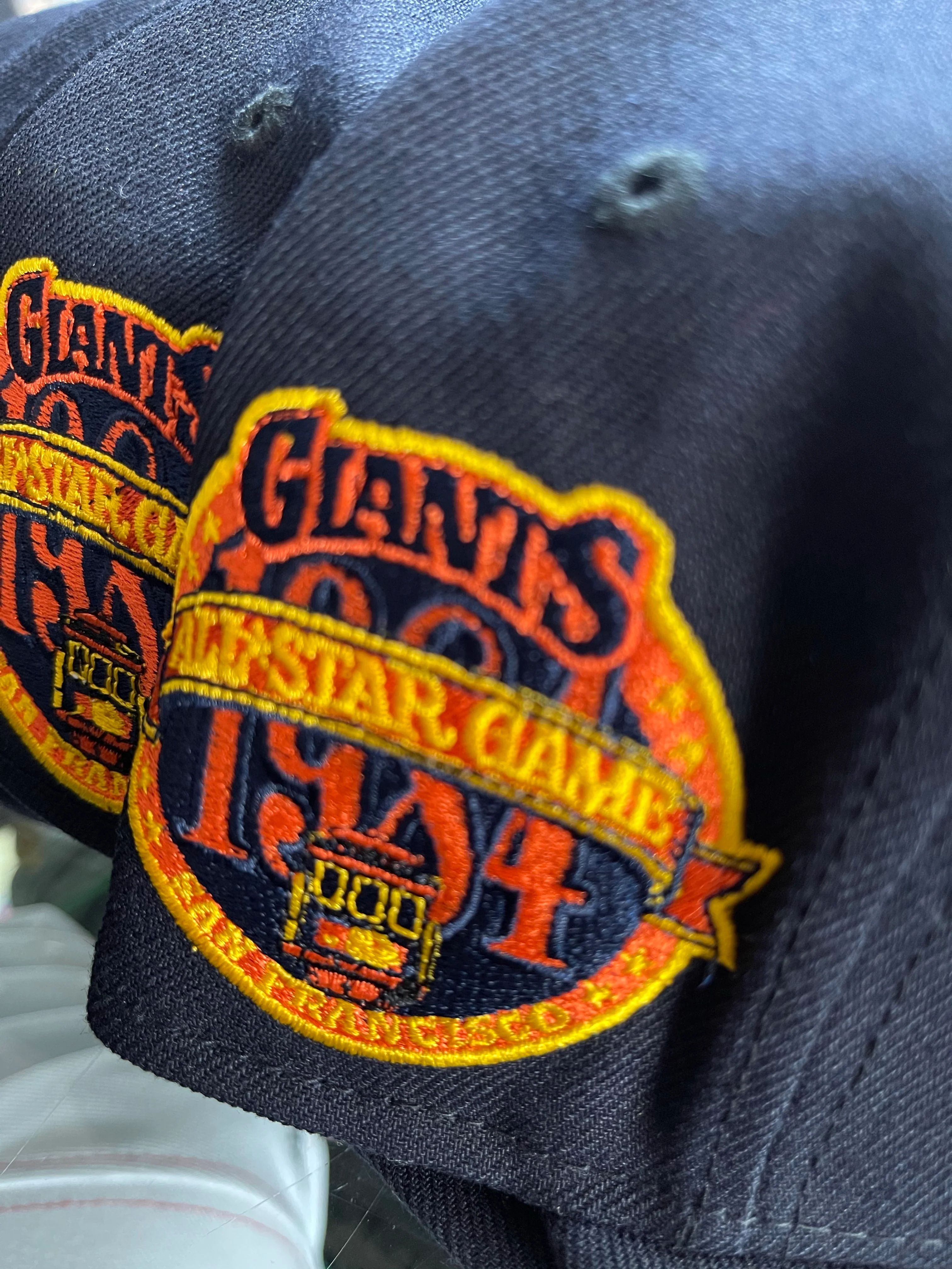 NEW ERA “SF GIANTS THUNDER ERA” FITTED HAT (NAVY/ORANGE/YELLOW) RESTOCK - Image 3