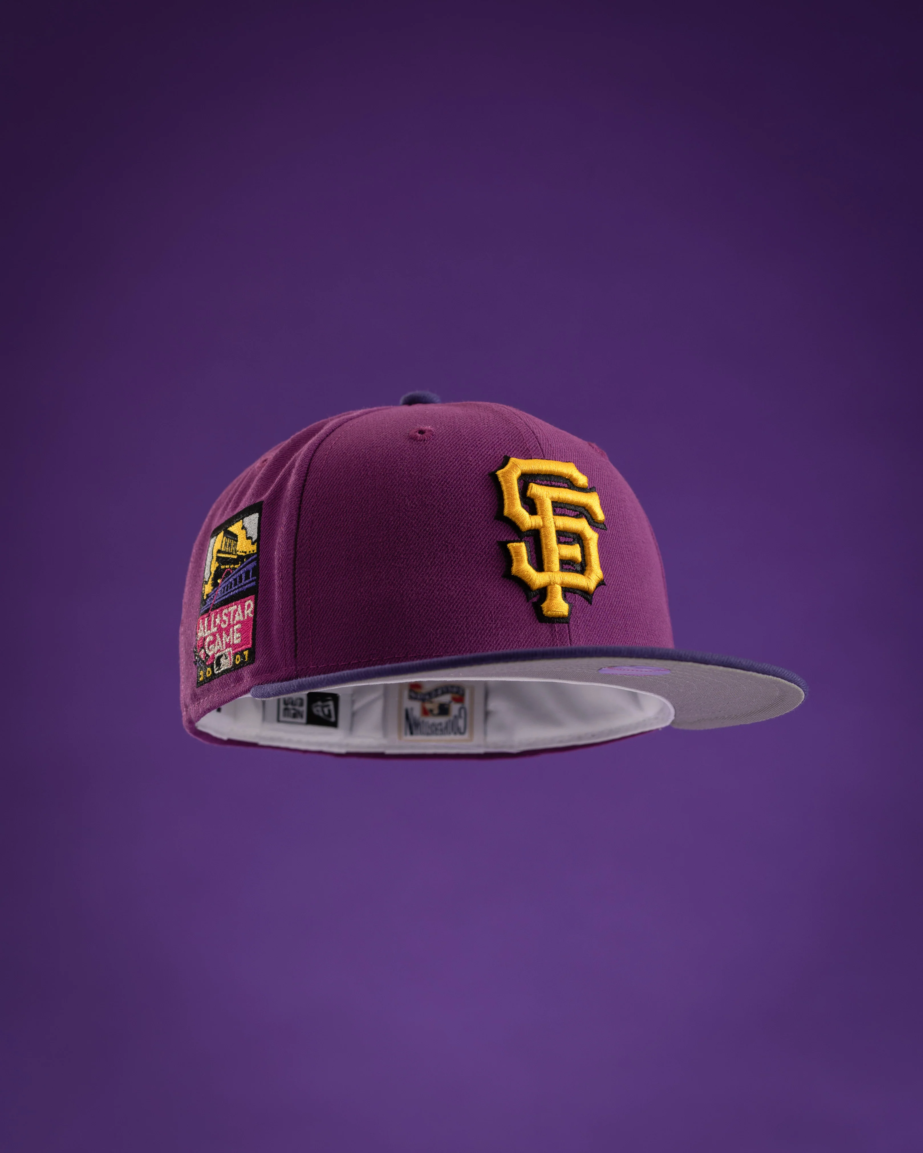 NEW ERA "SF OG II" SAN FRANCISCO GIANTS FITTED HAT (SPARKLING GRAPE/DEEP ORCHID)