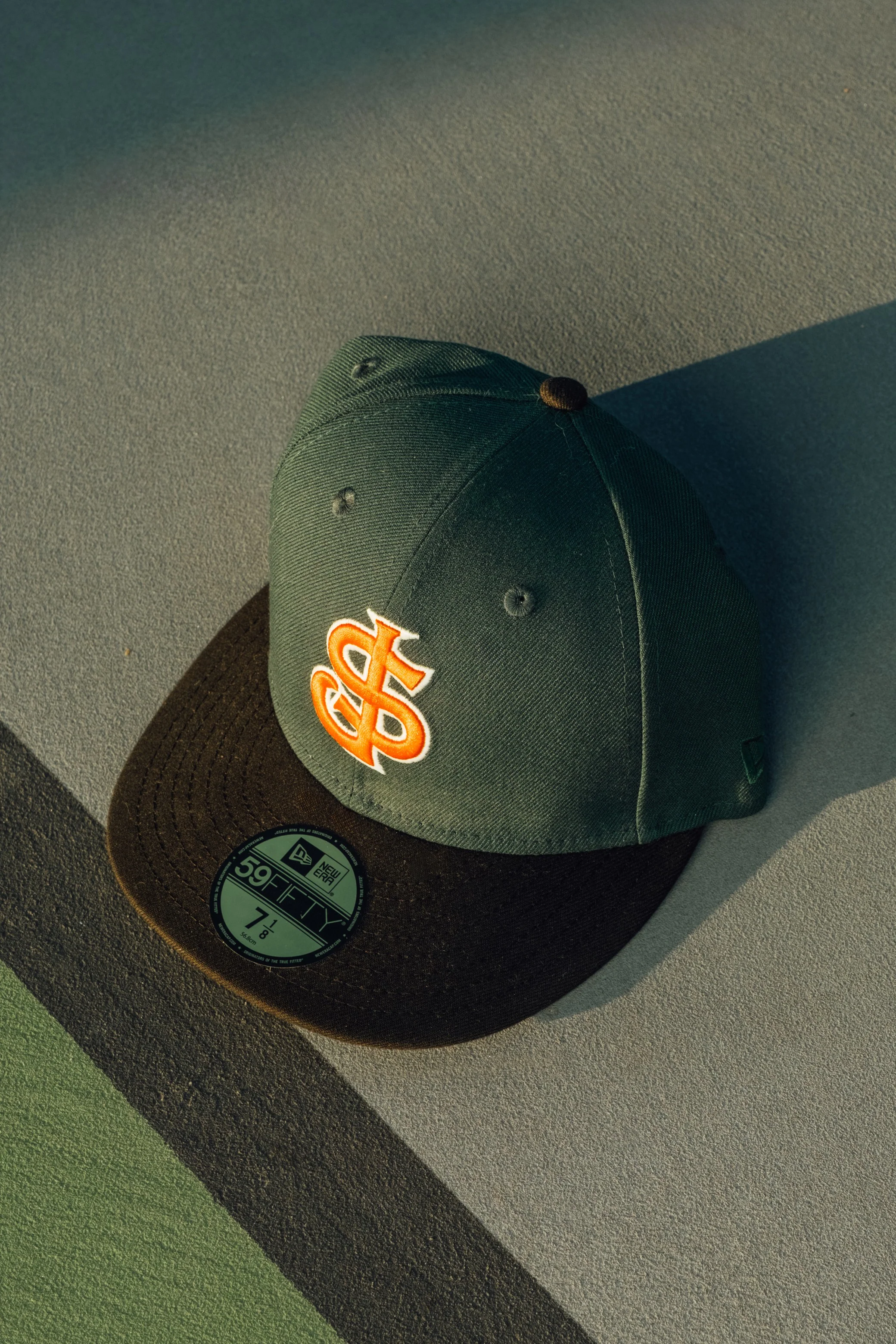NEW ERA “JUBO GIANTS" SAN JOSE GIANTS FITTED HAT (DARK GREEN/BLACK) - Image 6