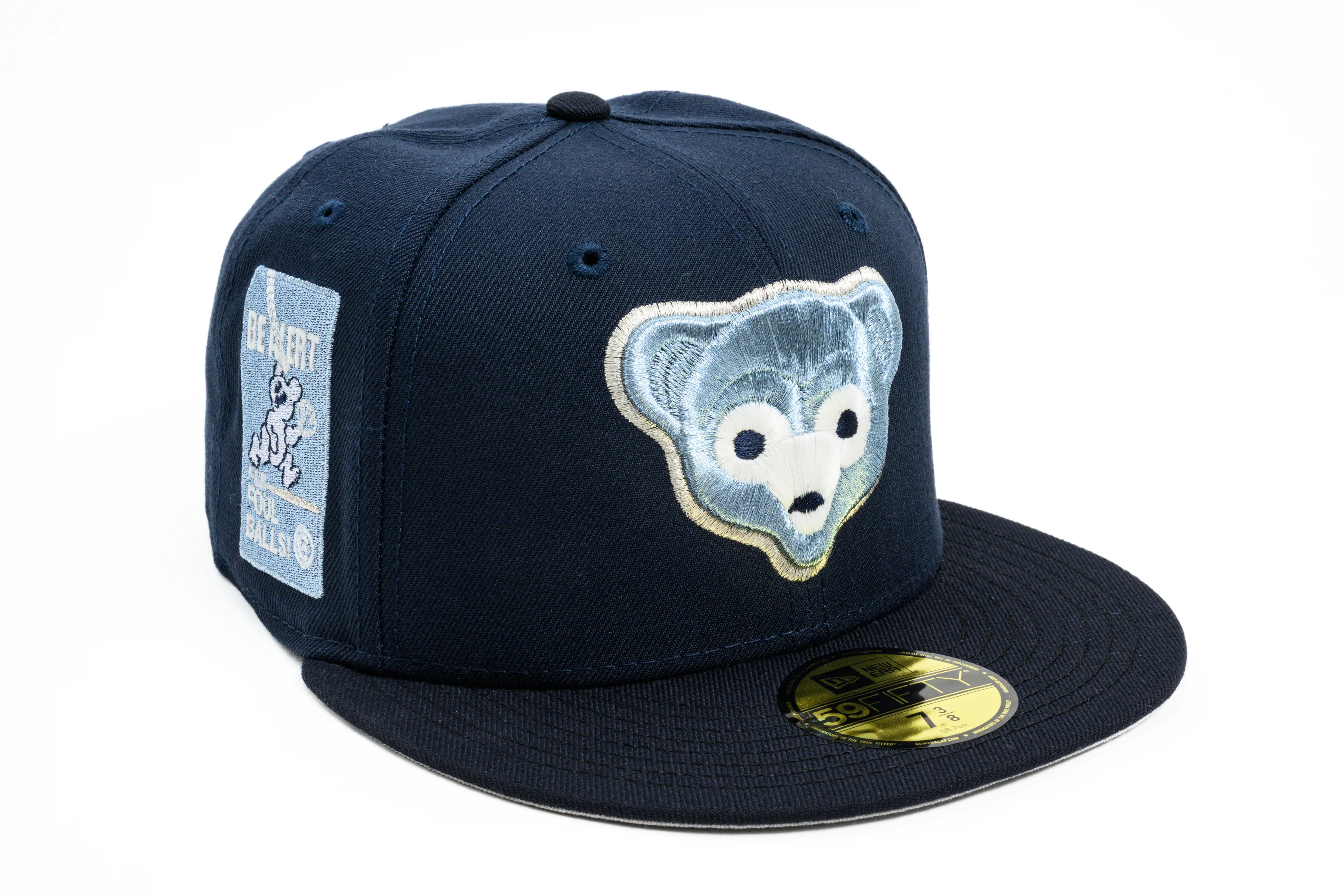 NEW ERA "SNOW STORM” CHICAGO CUBS FITTED HAT + SCOOPER BLIP (NAVY/NIGHSHIFT NAVY)