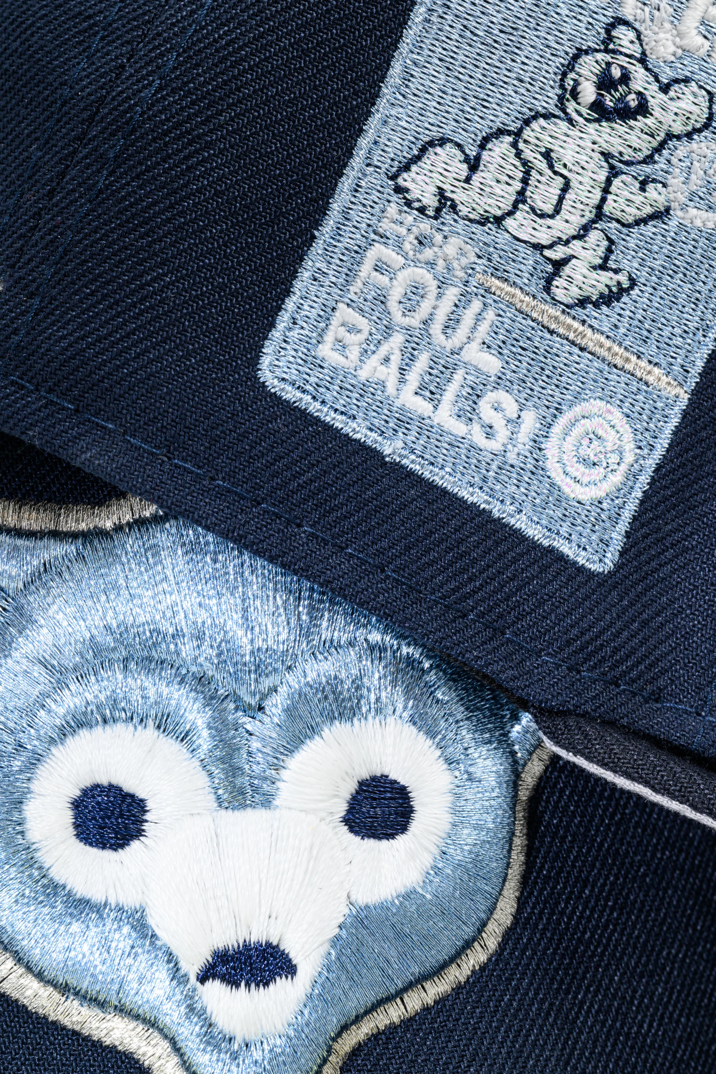 NEW ERA "SNOW STORM” CHICAGO CUBS FITTED HAT + SCOOPER BLIP (NAVY/NIGHSHIFT NAVY) - Image 8