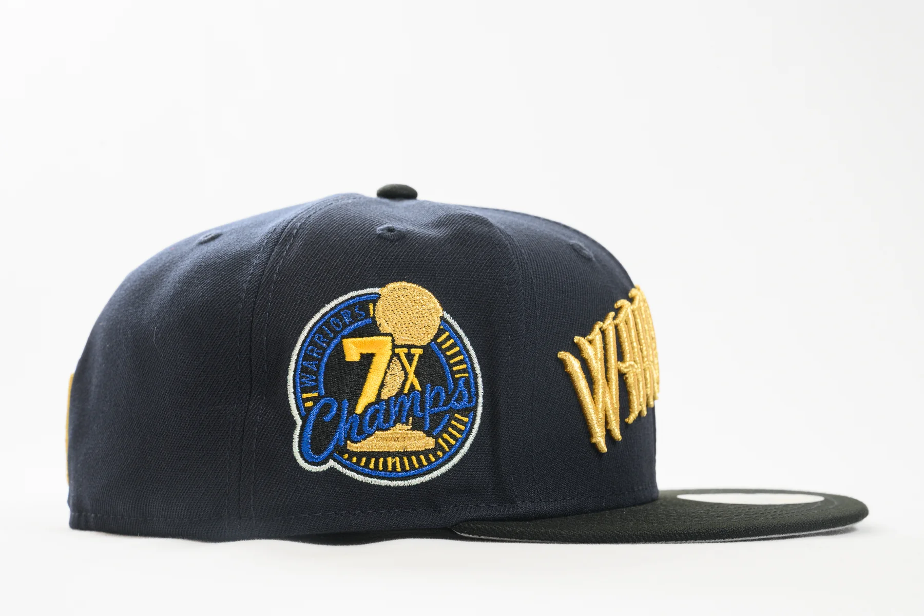 NEW ERA "7X CHAMPS" GOLDEN STATE WARRIORS (NAVY/BLACK) - Image 7