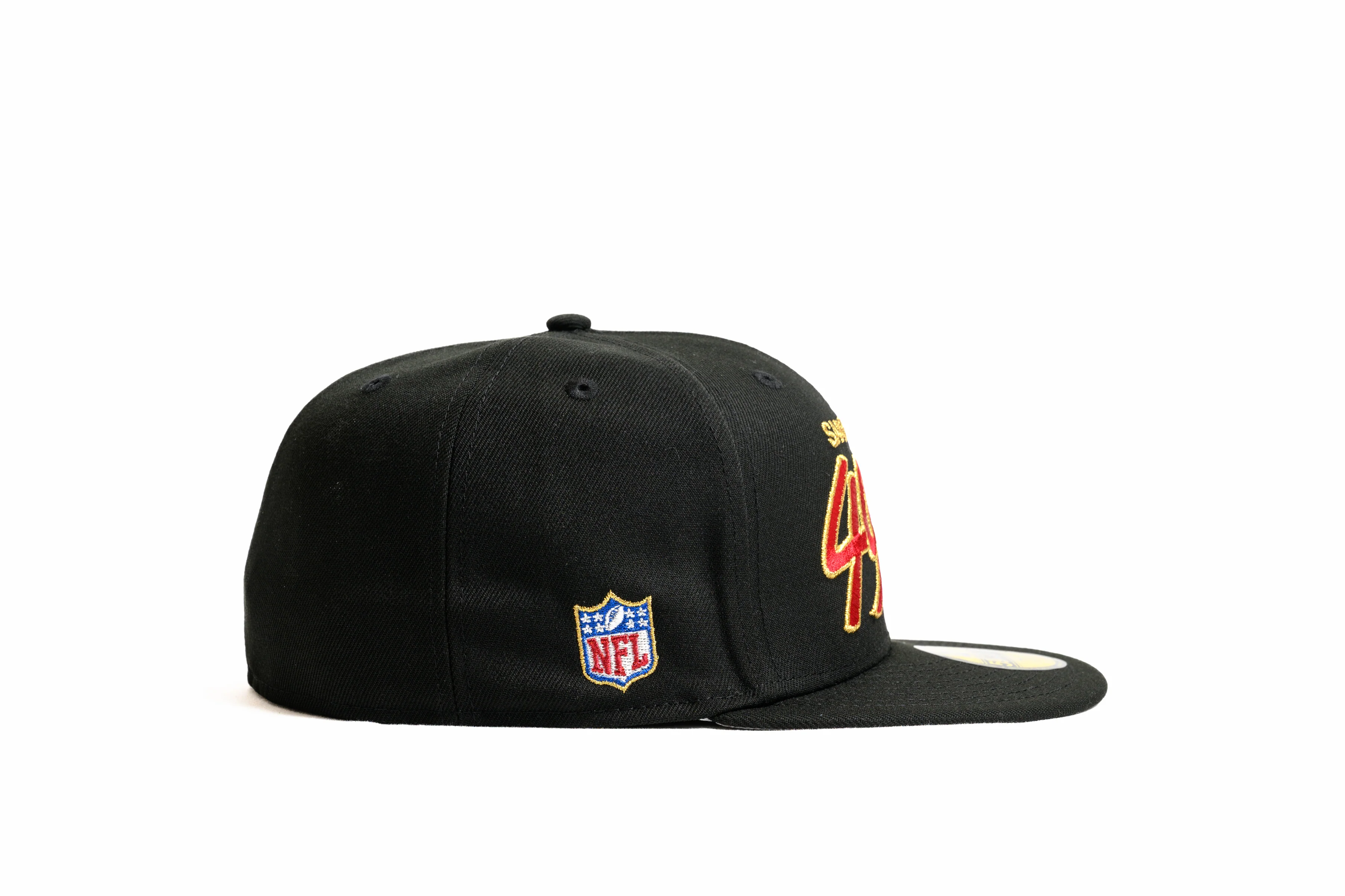 NEW ERA "RETRO CLASSIC" SAN FRANCISCO 49ERS FITTED HAT (BLACK) - Image 4