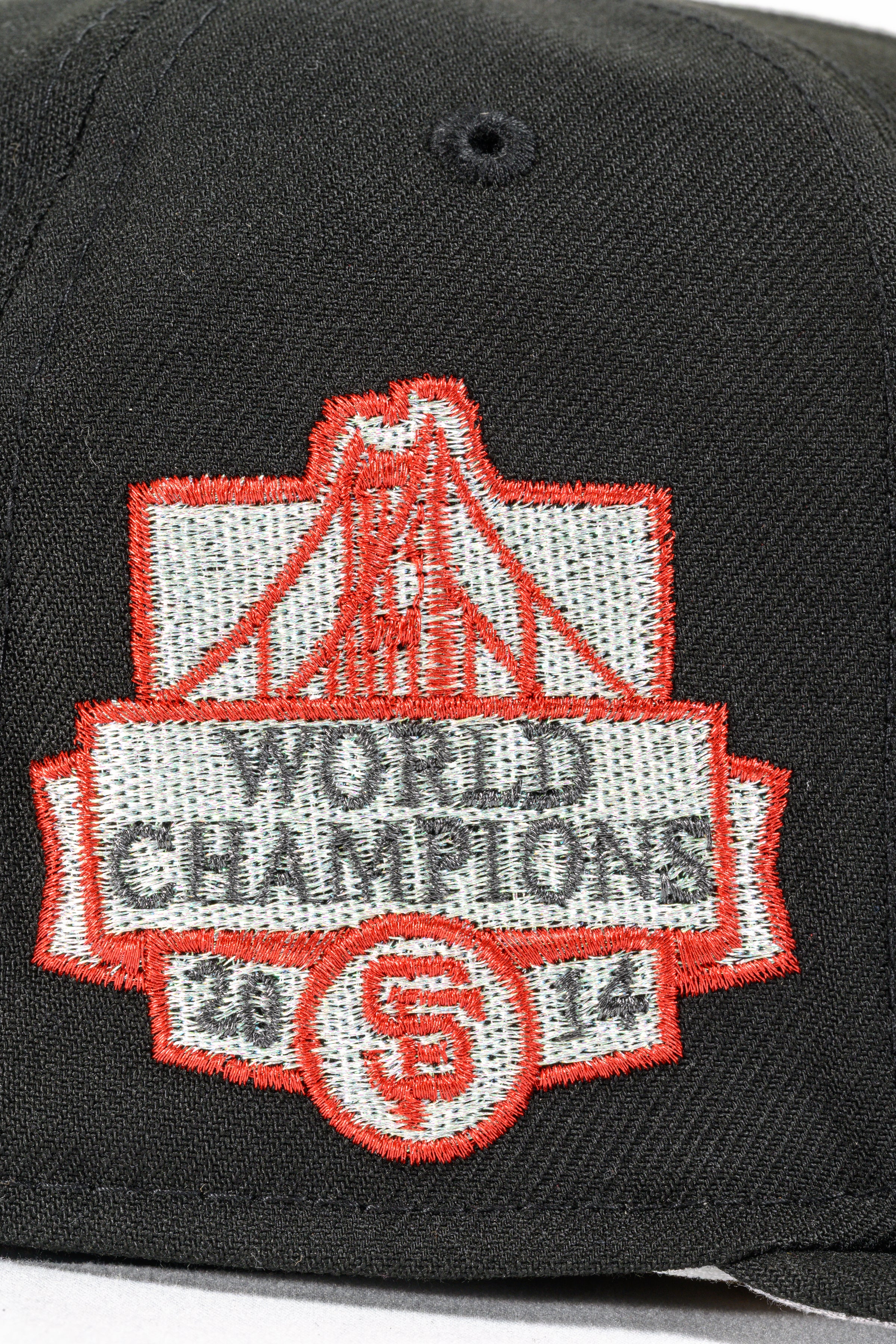 NEW ERA "SPIDER" SAN FRANCISCO GIANTS FITTED HAT (BLACK/RED) - Image 5