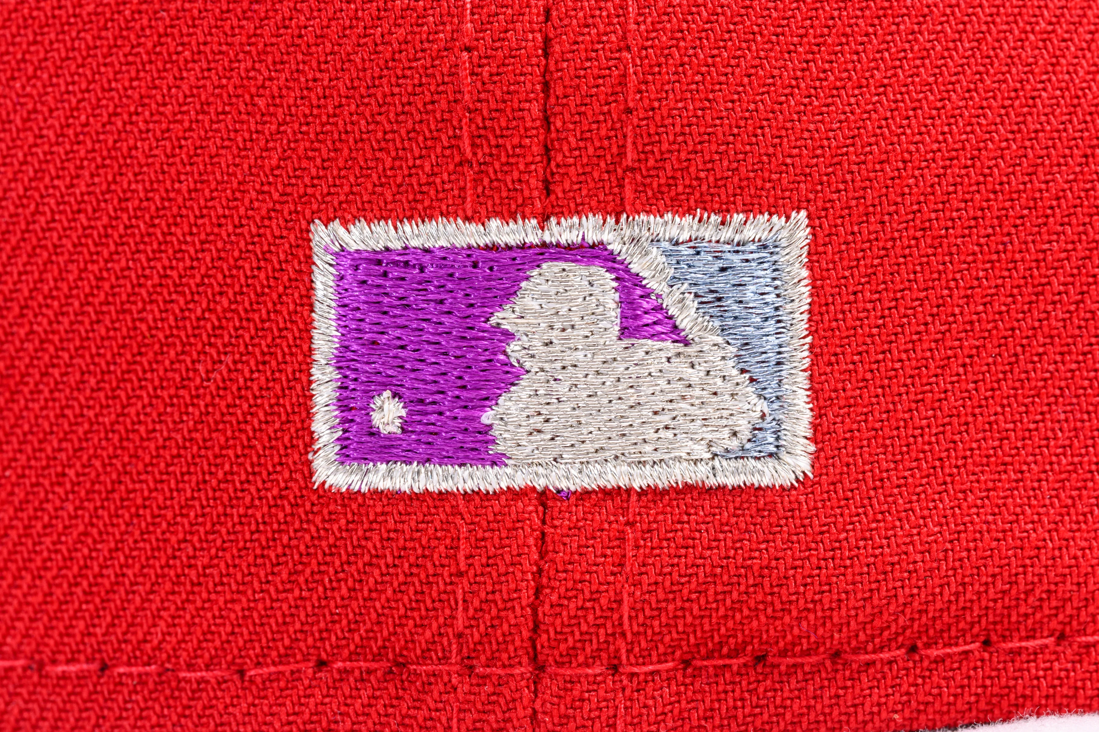 NEW ERA "STAR" SAN FRANCISCO GIANTS FITTED HAT (RED/BRICK RED/PURPLE) - Image 3