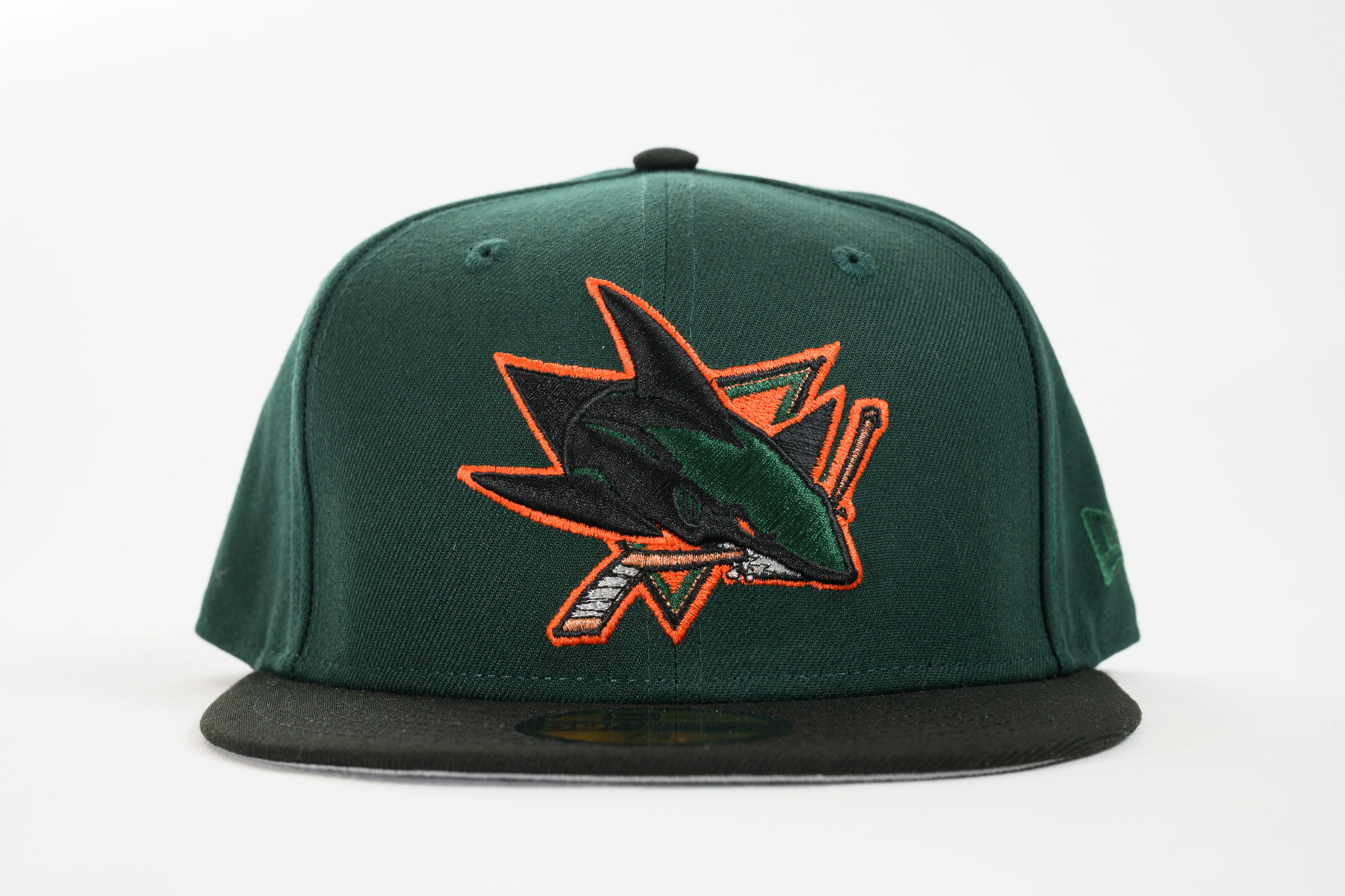 NEW ERA "SWAMP SHARKS" SAN JOSE SHARKS (DARK GREEN/BLACK)