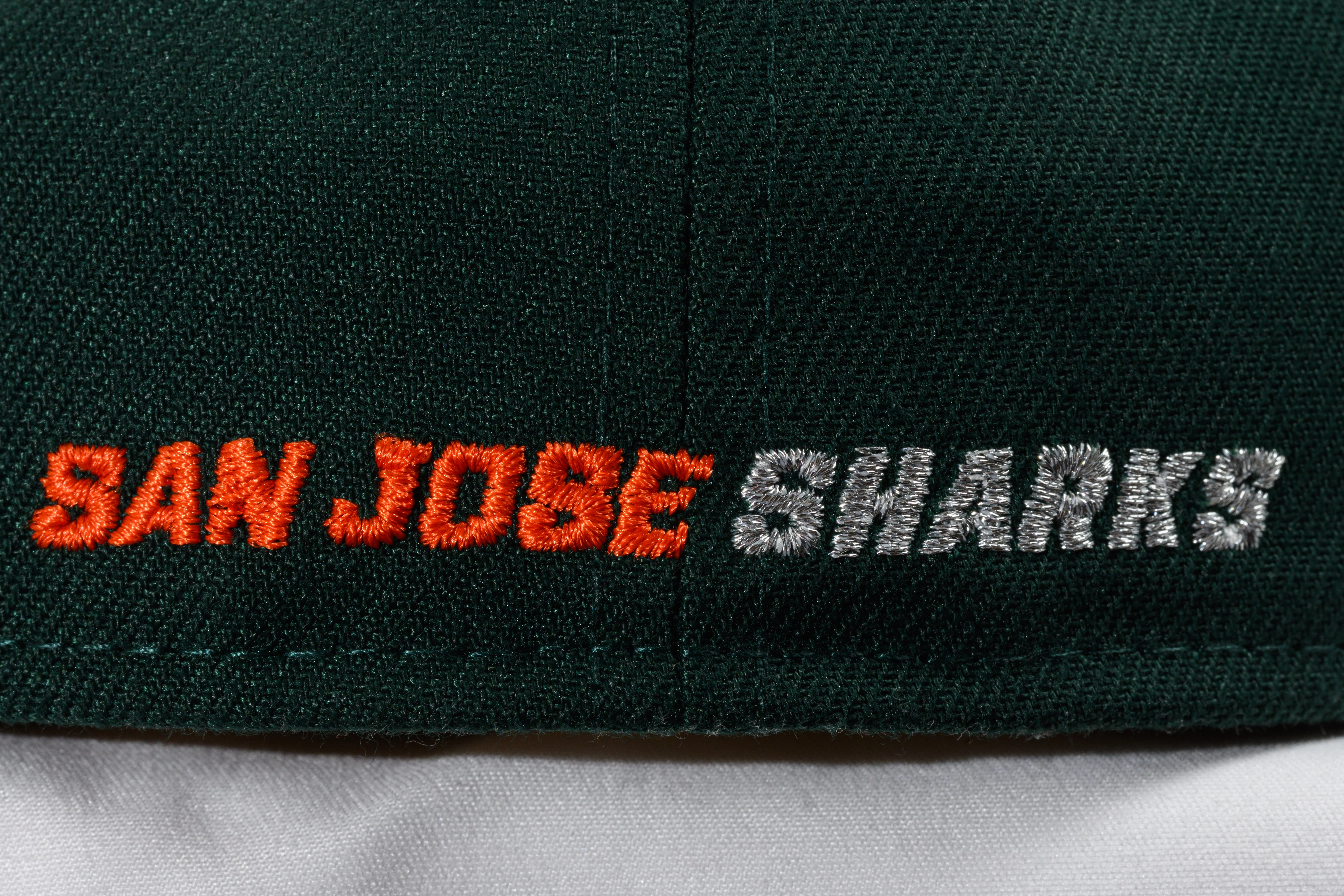 NEW ERA "SWAMP SHARKS" SAN JOSE SHARKS (DARK GREEN/BLACK) - Image 3