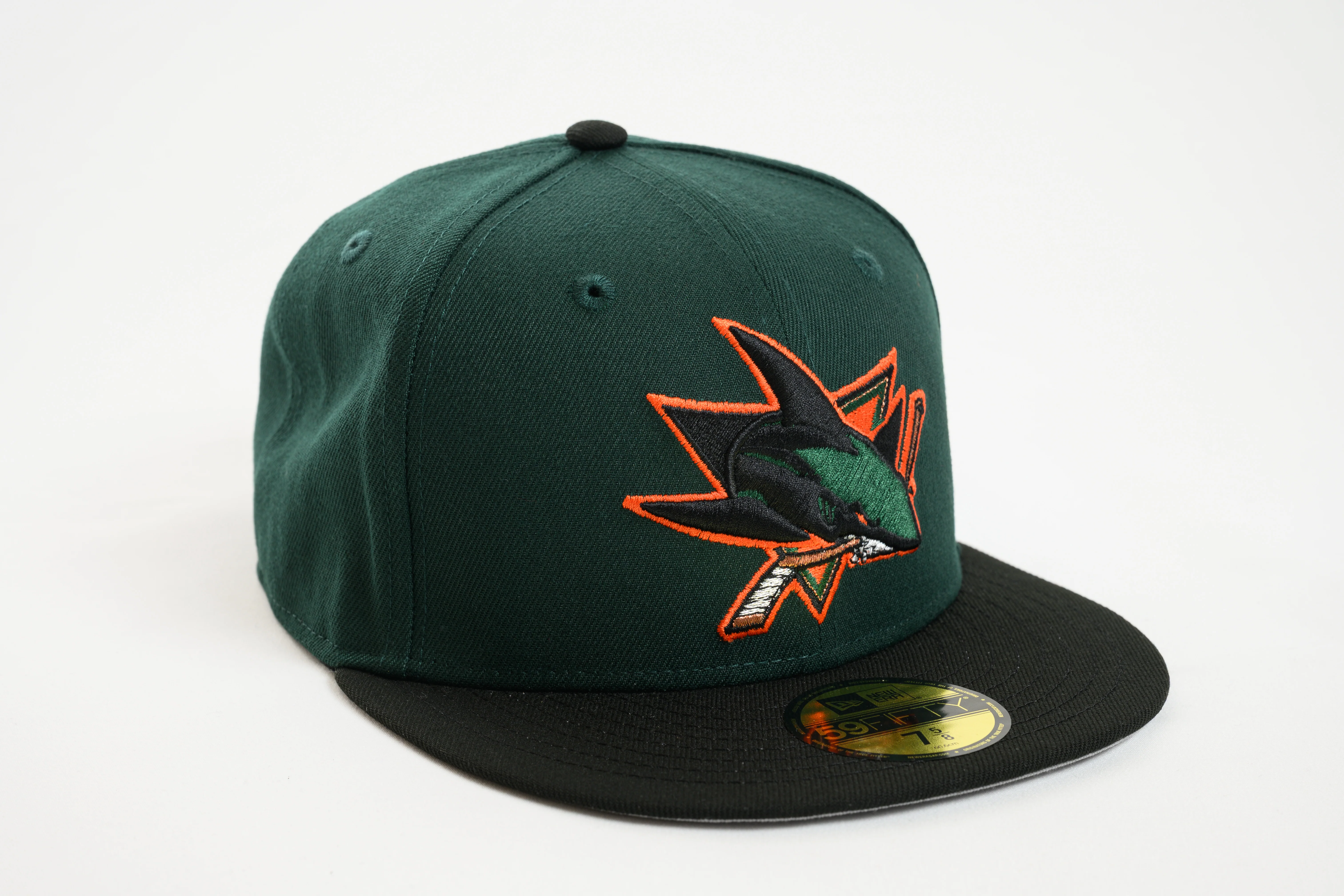 NEW ERA "SWAMP SHARKS" SAN JOSE SHARKS (DARK GREEN/BLACK) - Image 7