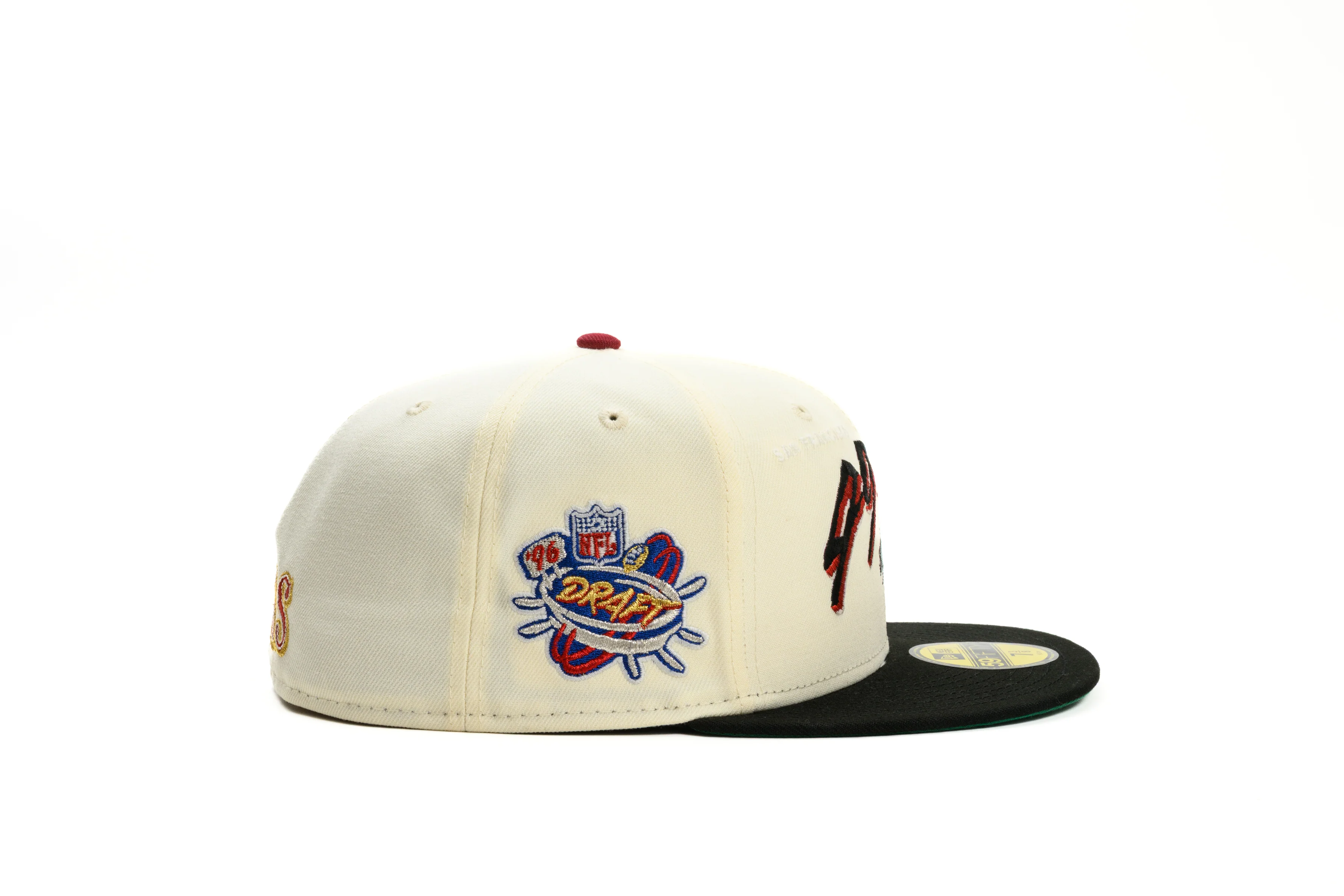 ***PRE-ORDER*** NEW ERA "T.O.” SAN FRANCISCO 49ERS FITTED HAT (CHROME WHITE/BLACK) - Image 13