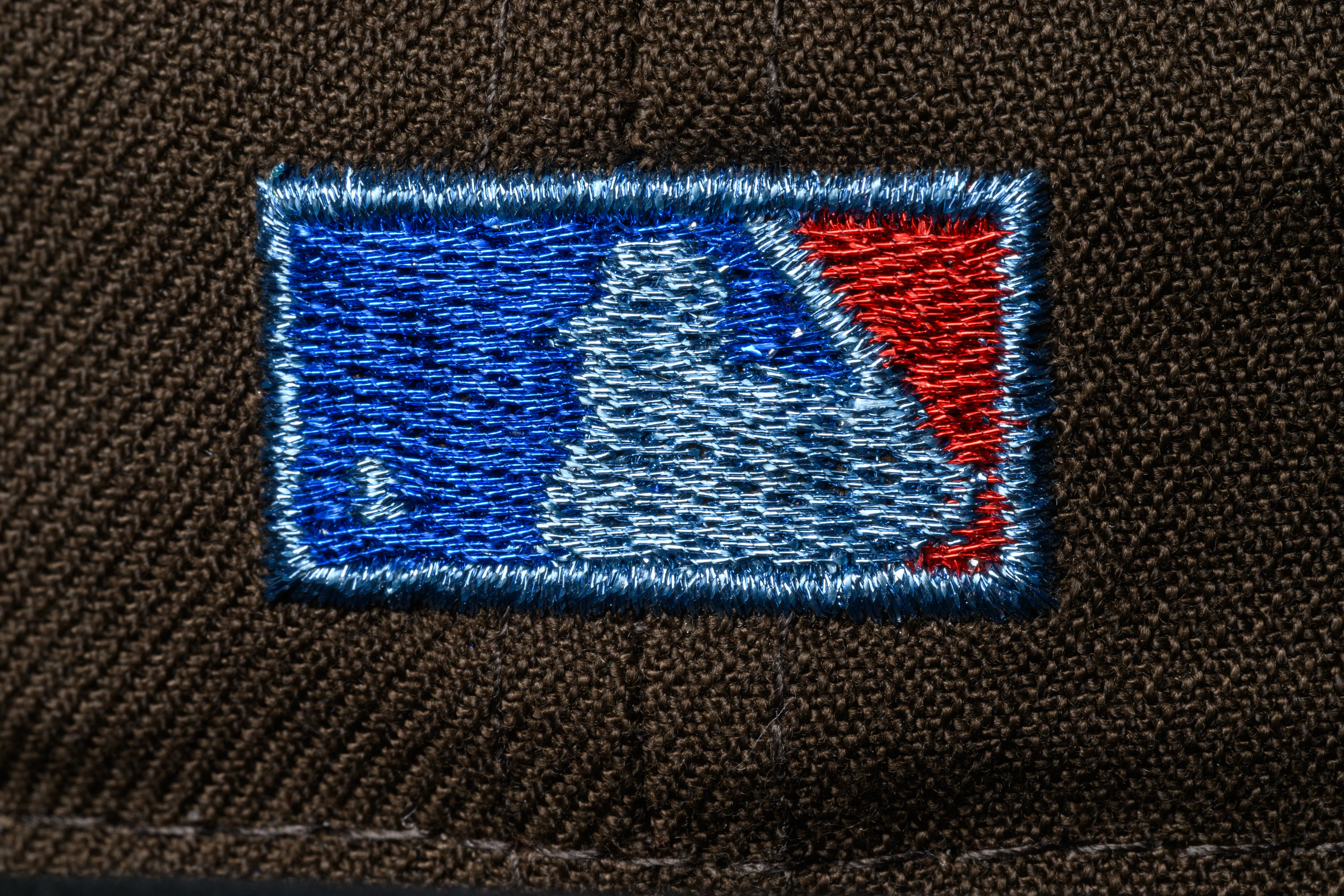 NEW ERA "T-HAWK" TEXAS RANGERS FITTED HAT (WALNUT/H RED) - Image 2