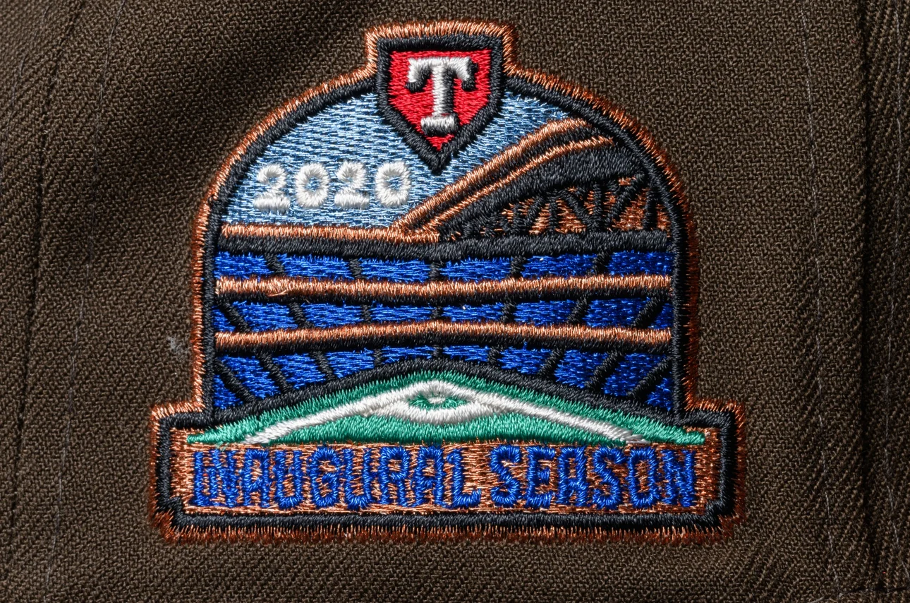 NEW ERA "T-HAWK" TEXAS RANGERS FITTED HAT (WALNUT/H RED) - Image 4