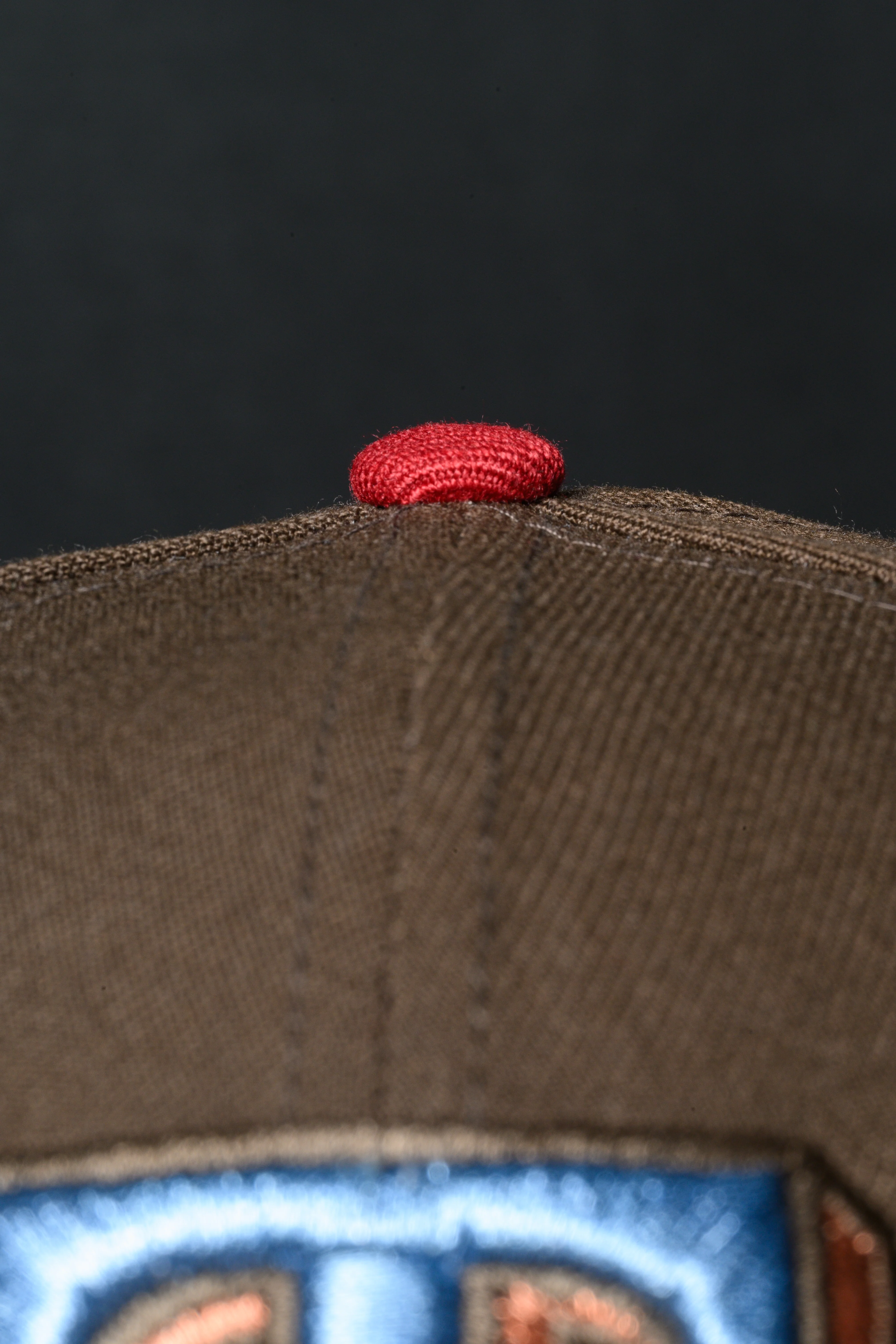 NEW ERA "T-HAWK" TEXAS RANGERS FITTED HAT (WALNUT/H RED) - Image 5
