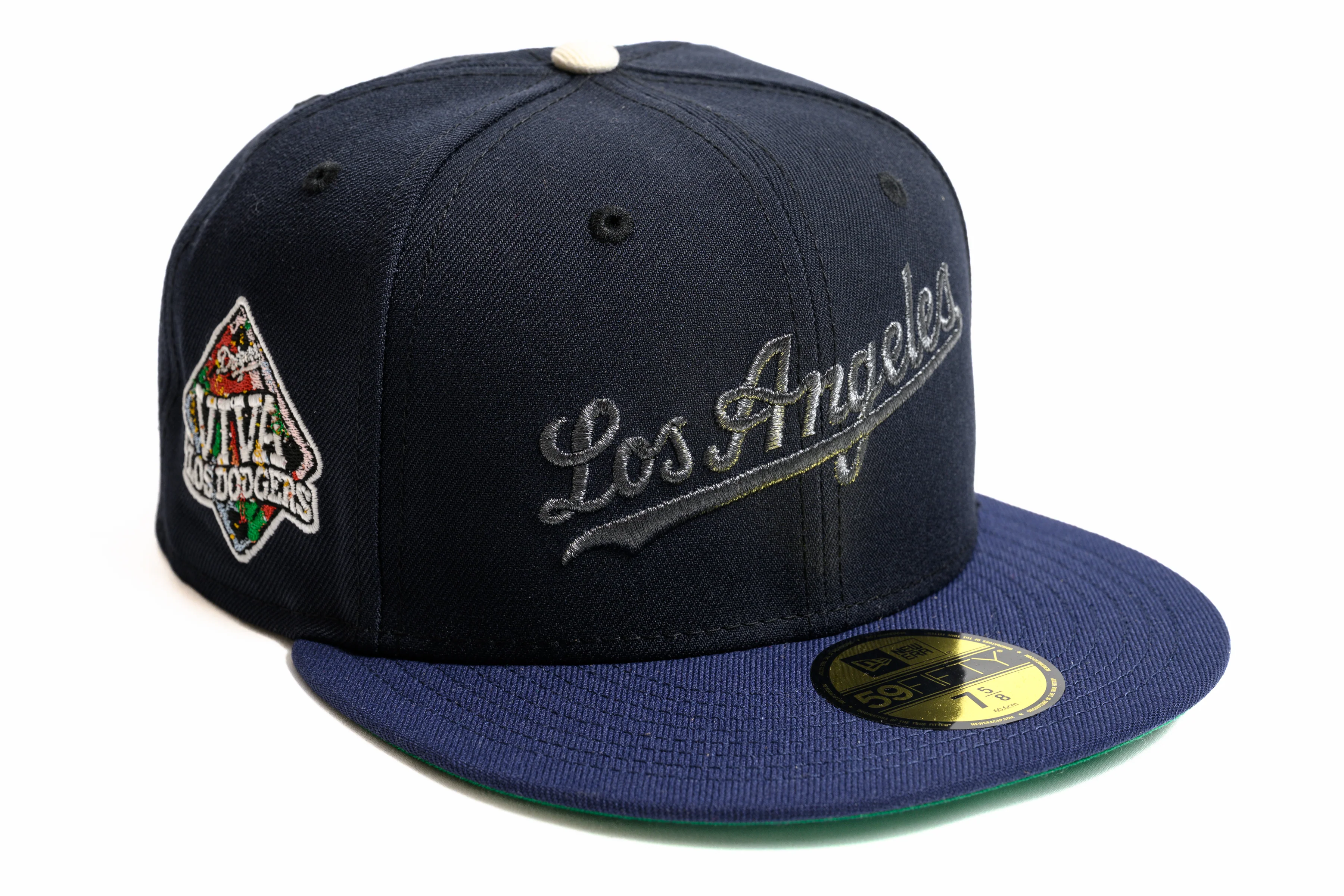 NEW ERA "TAKEOVER 2.0" LOS ANGLELES DODGERS FITTED HAT (NAVY/LIGHT NAVY)