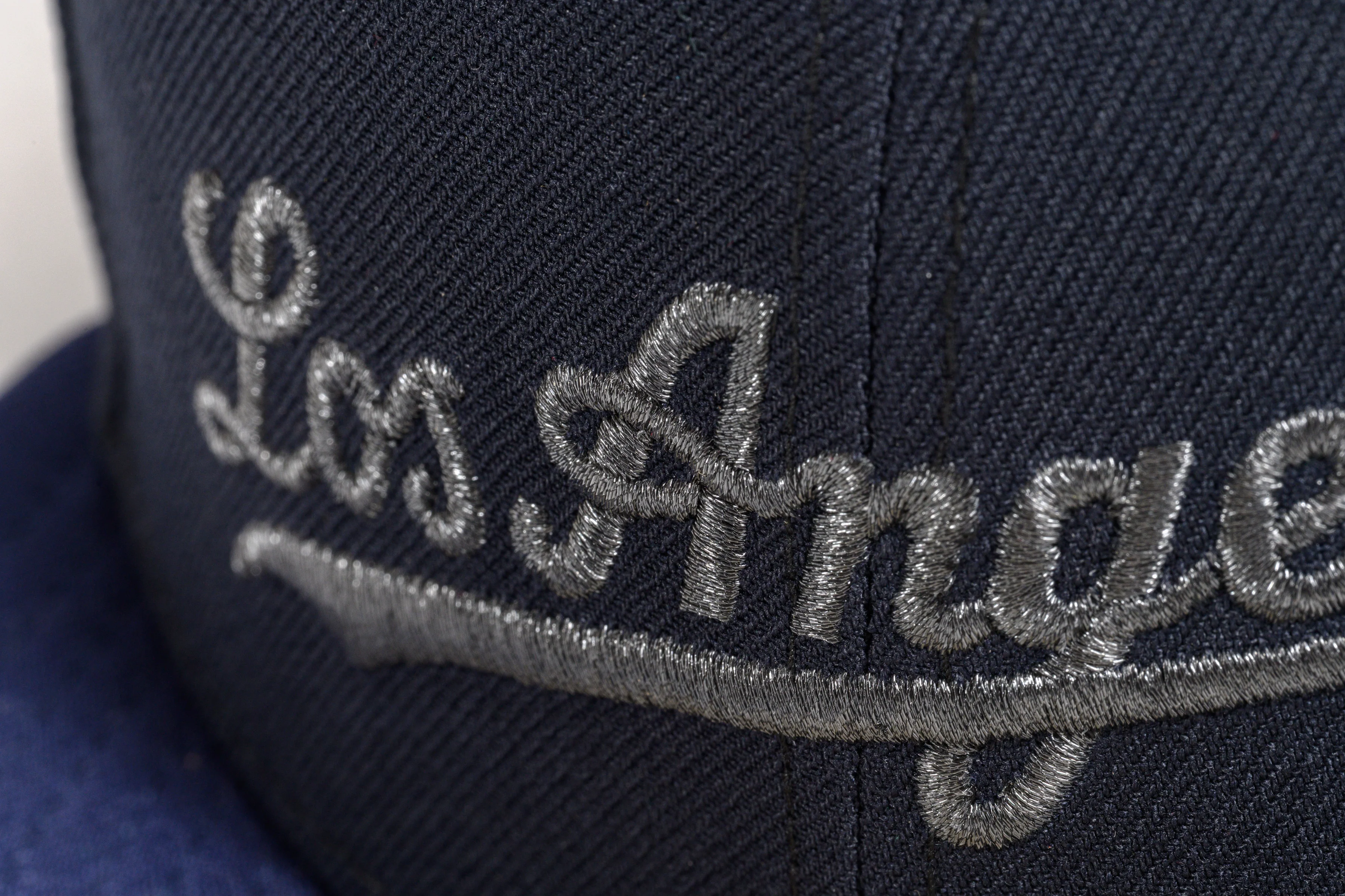 NEW ERA "TAKEOVER 2.0" LOS ANGLELES DODGERS FITTED HAT (NAVY/LIGHT NAVY) - Image 6