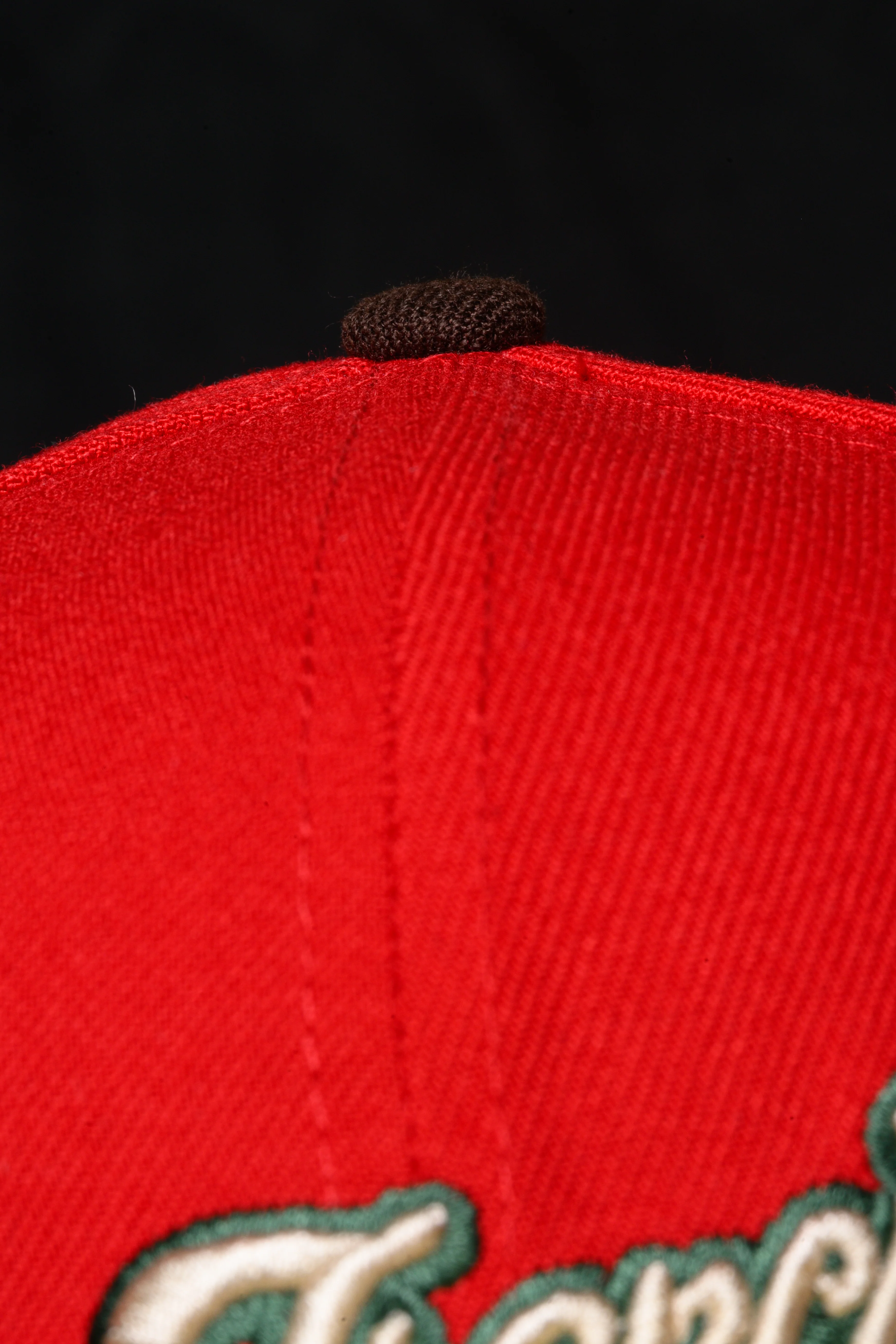 NEW ERA “BLOOD MONEY" SF GIANTS FITTED HAT (SCARLET/BURNT WOOD) - Image 6