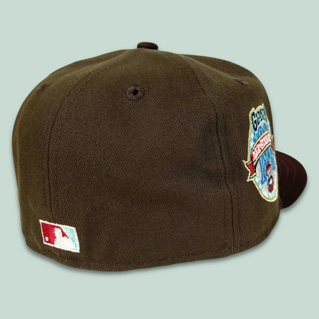 NEW ERA "THE ORIGINAL" SAN FRANCISCO GIANTS FITTED HAT (BROWN/DARKBROWN) - Image 3