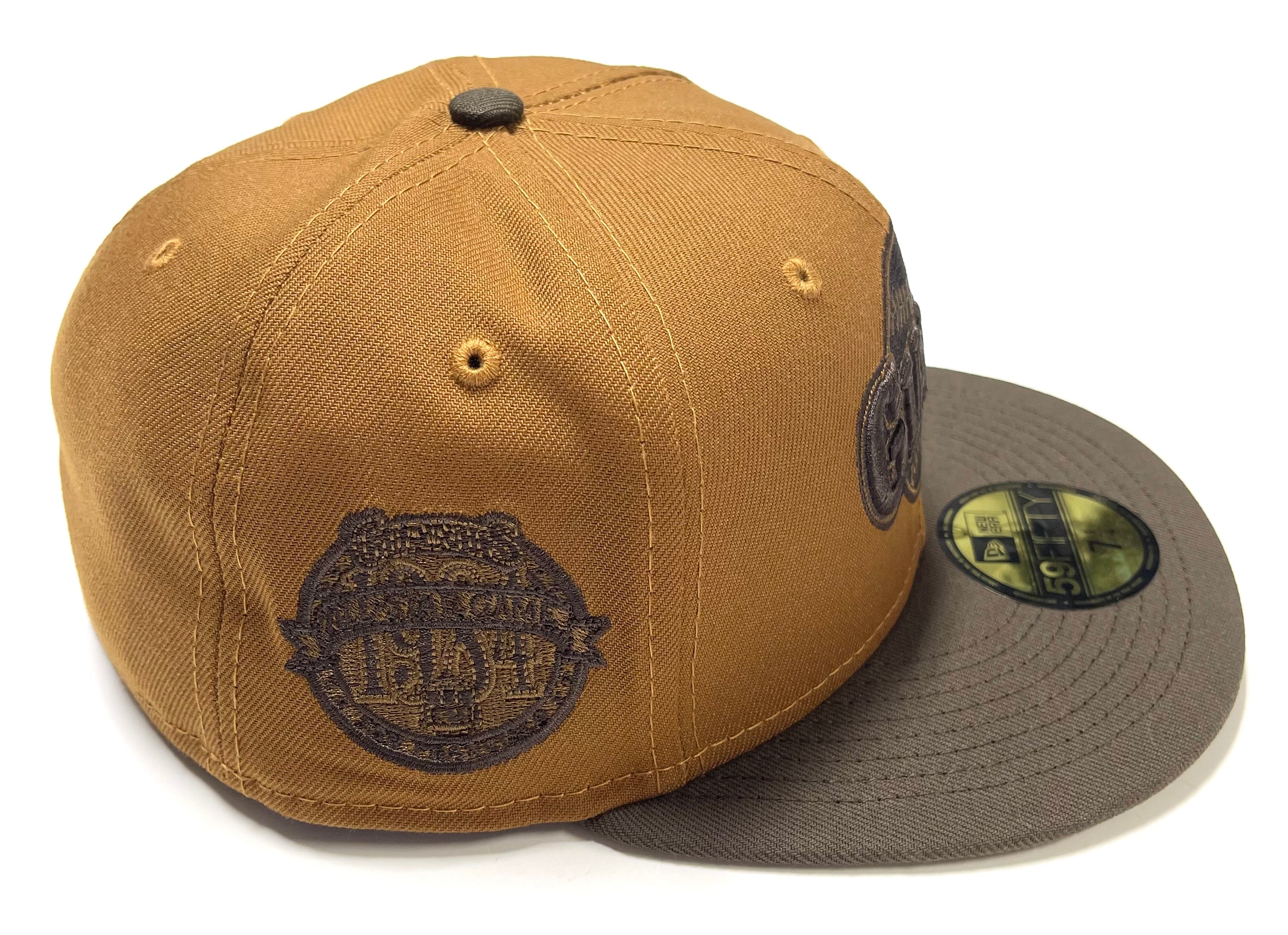 NEW ERA "TONAL" SF GIANTS FITTED HAT (TOASTED PEANUT/DARK BROWN) - Image 4
