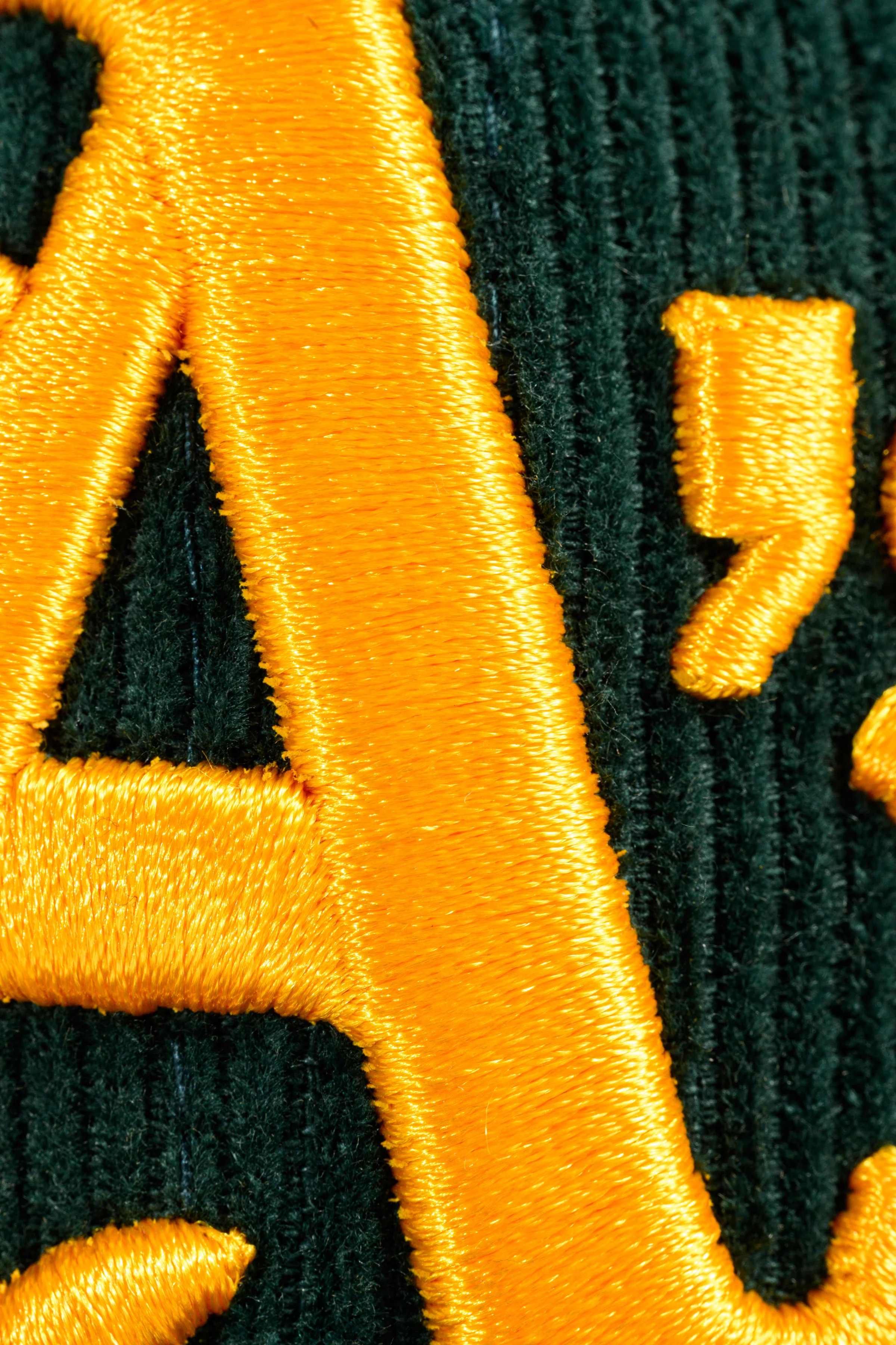 NEW ERA "TURF CORD" OAKLAND ATHLETICS FITTED HAT (DARK GREEN CORDUROY) - Image 13