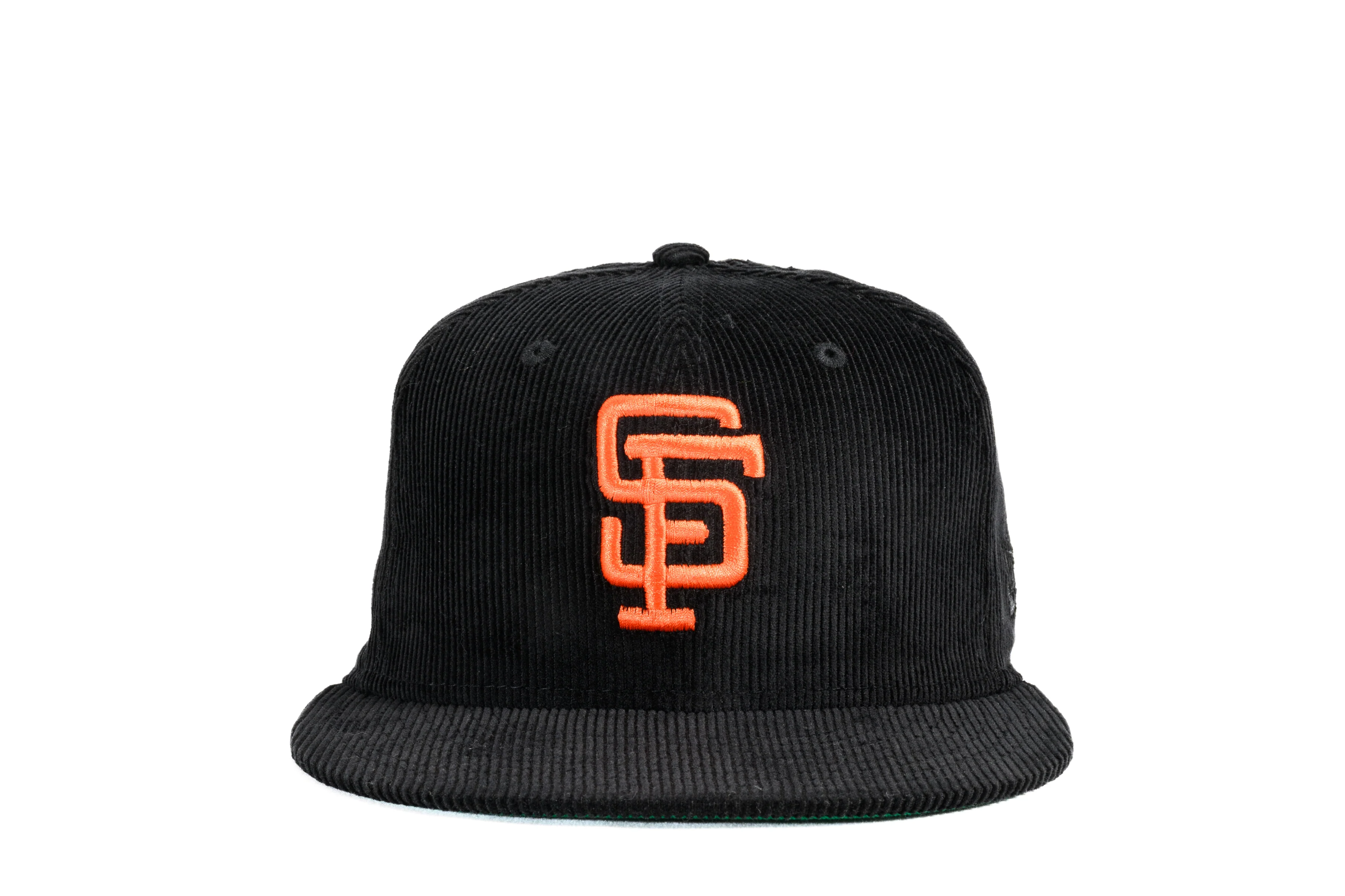 NEW ERA "TURF CORD" SAN FRANCISCO GIANTS FITTED HAT (BLACK CORDUROY) - Image 9