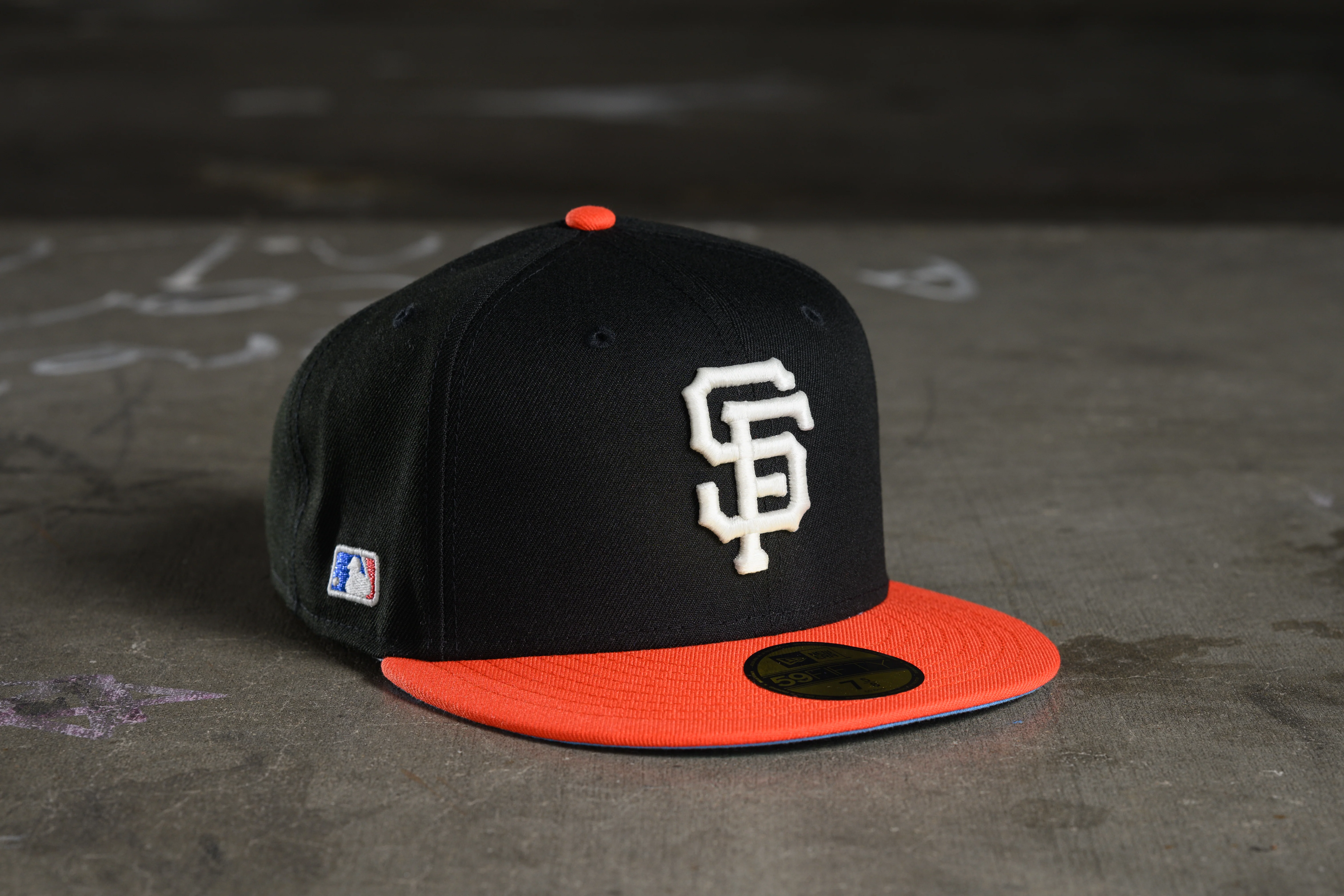 NEW ERA "TURF ICYS" SF GIANTS FITTED HAT (BLACK/ORANGE)