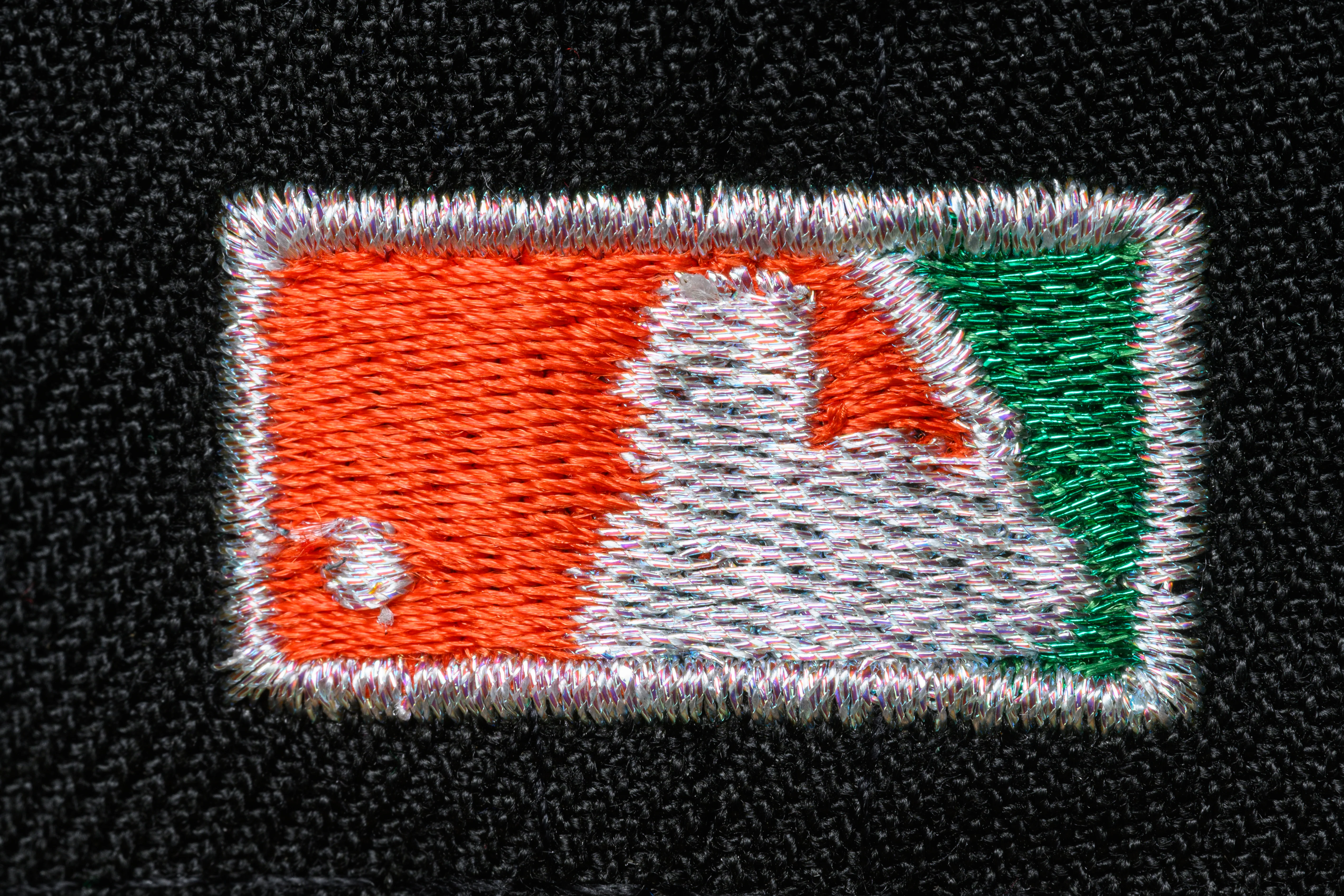 NEW ERA "UNCLE LUKE" TAMPA BAY DEVIL RAYS FITTED HAT (BLACK/GREEN/ORANGE) - Image 2