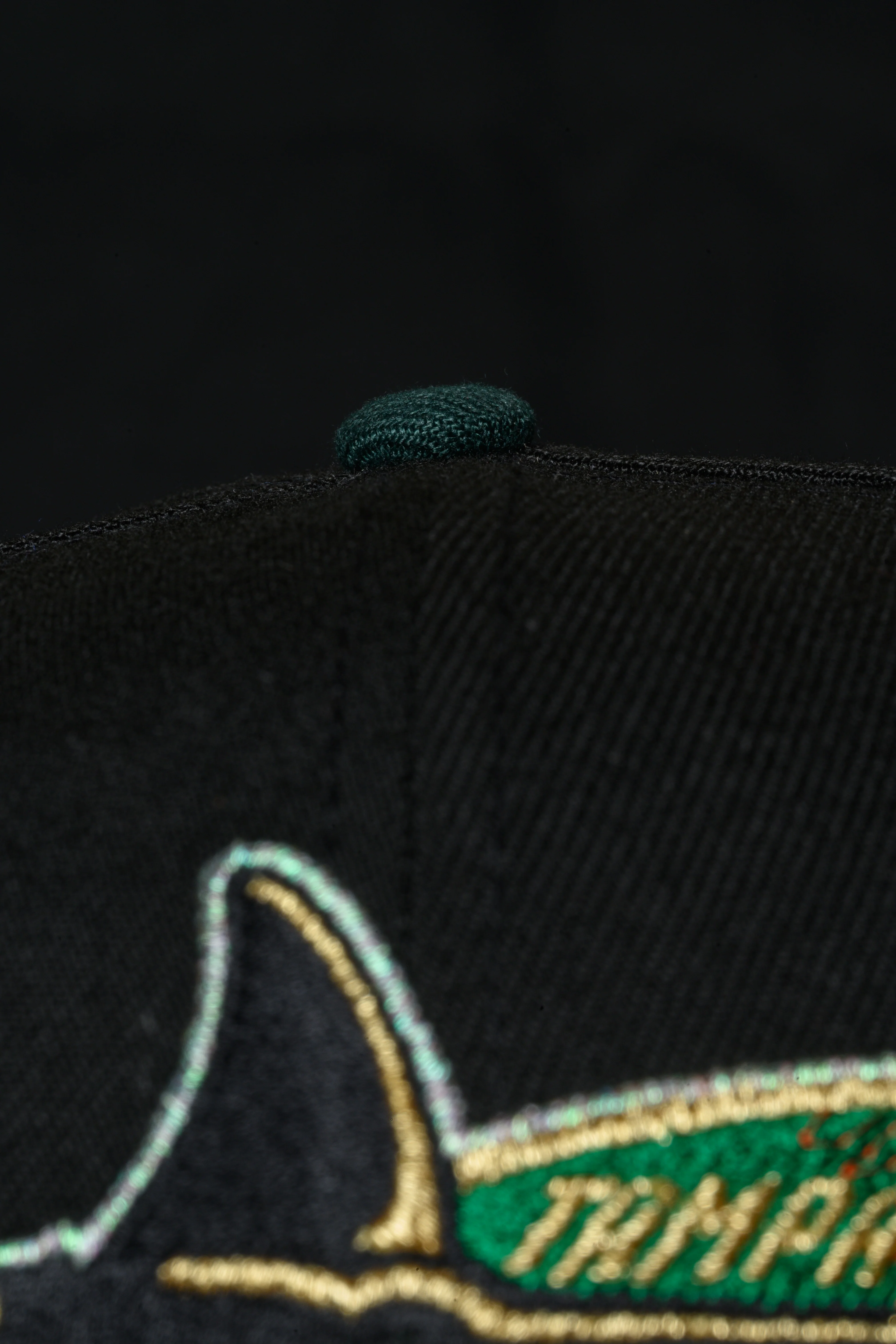 NEW ERA "UNCLE LUKE" TAMPA BAY DEVIL RAYS FITTED HAT (BLACK/GREEN/ORANGE) - Image 5