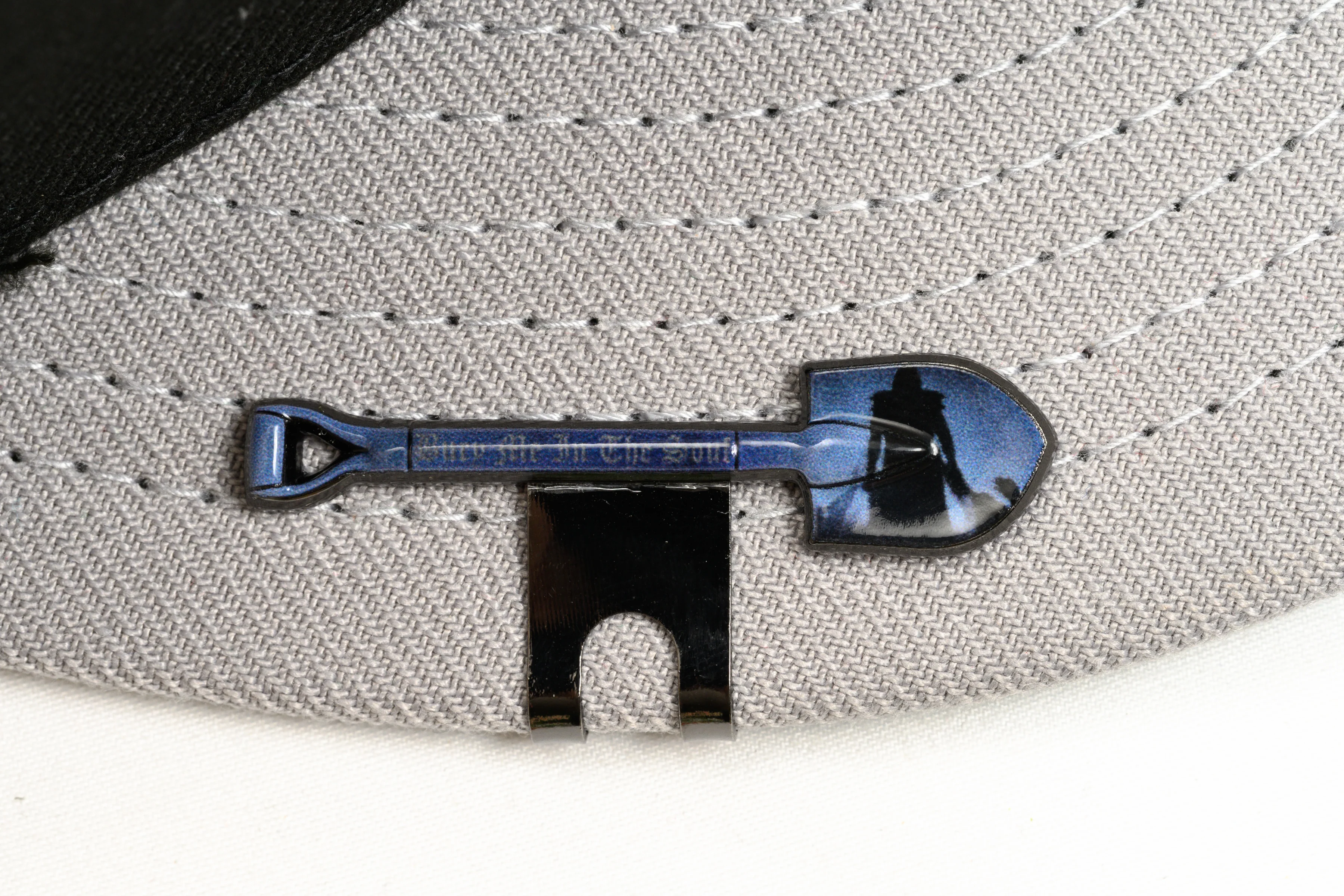 NEW ERA "UNDERTAKER" HOUSTON ASTROS FITTED HAT + SHOVEL BLIP (BLACK/GREY) - Image 2
