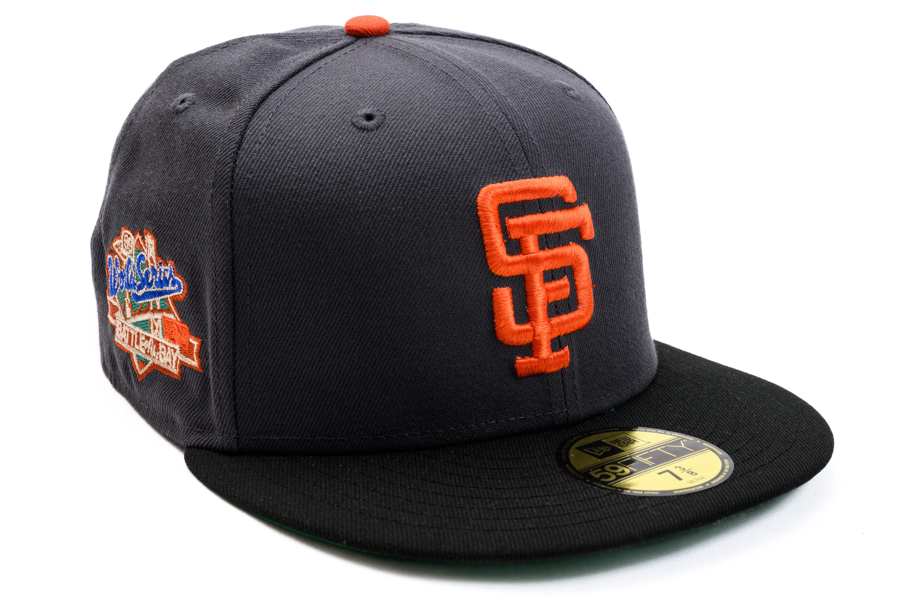 NEW ERA "UNTIL THE NIGHT COME" SAN FRANCISCO GIANTS FITTED HAT (STORM GREY/BLACK)