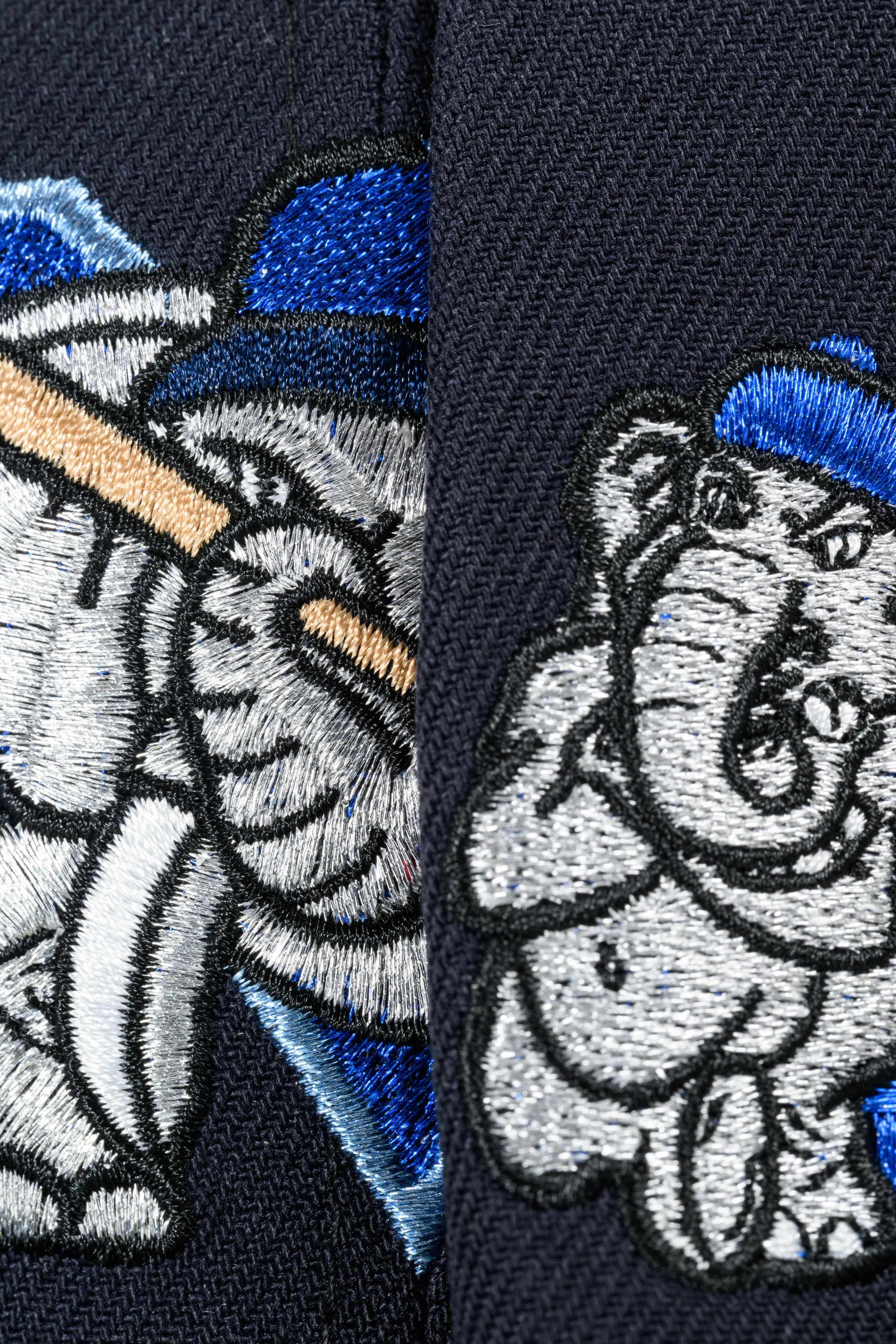 NEW ERA "WALK 2” MODESTO ATHLETICS FITTED HAT (NAVY/OCEANSIDE BLUE/SKY BLUE) - Image 8