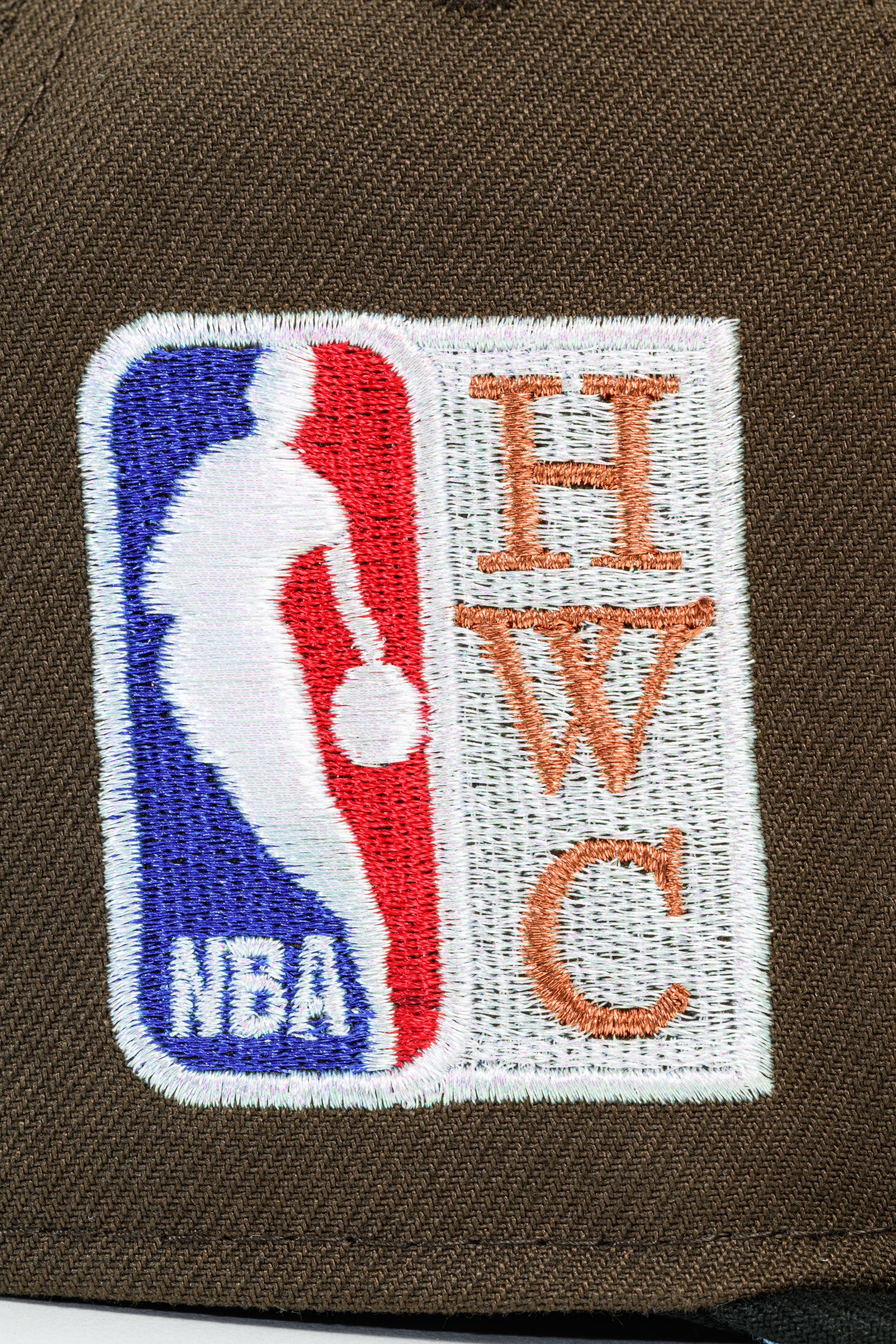 NEW ERA "WHARF” SAN FRANCISCO WARRIORS FITTED HAT (WALNUT/BLACK/BURNT ORANGE) - Image 3