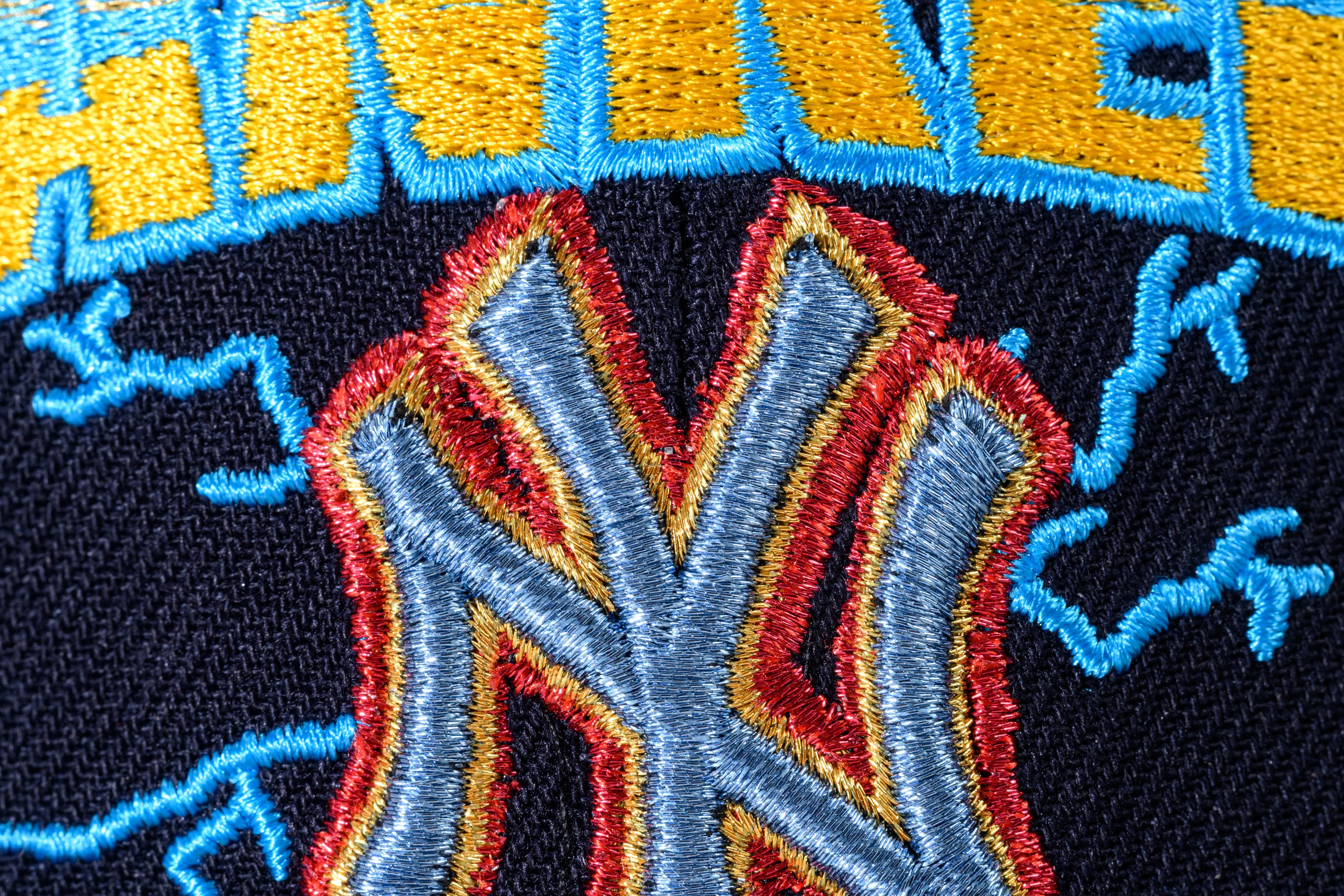 NEW ERA "WILD STYLE" NEW YORK YANKEES FITTED HAT (NAVY/BLACK) - Image 7