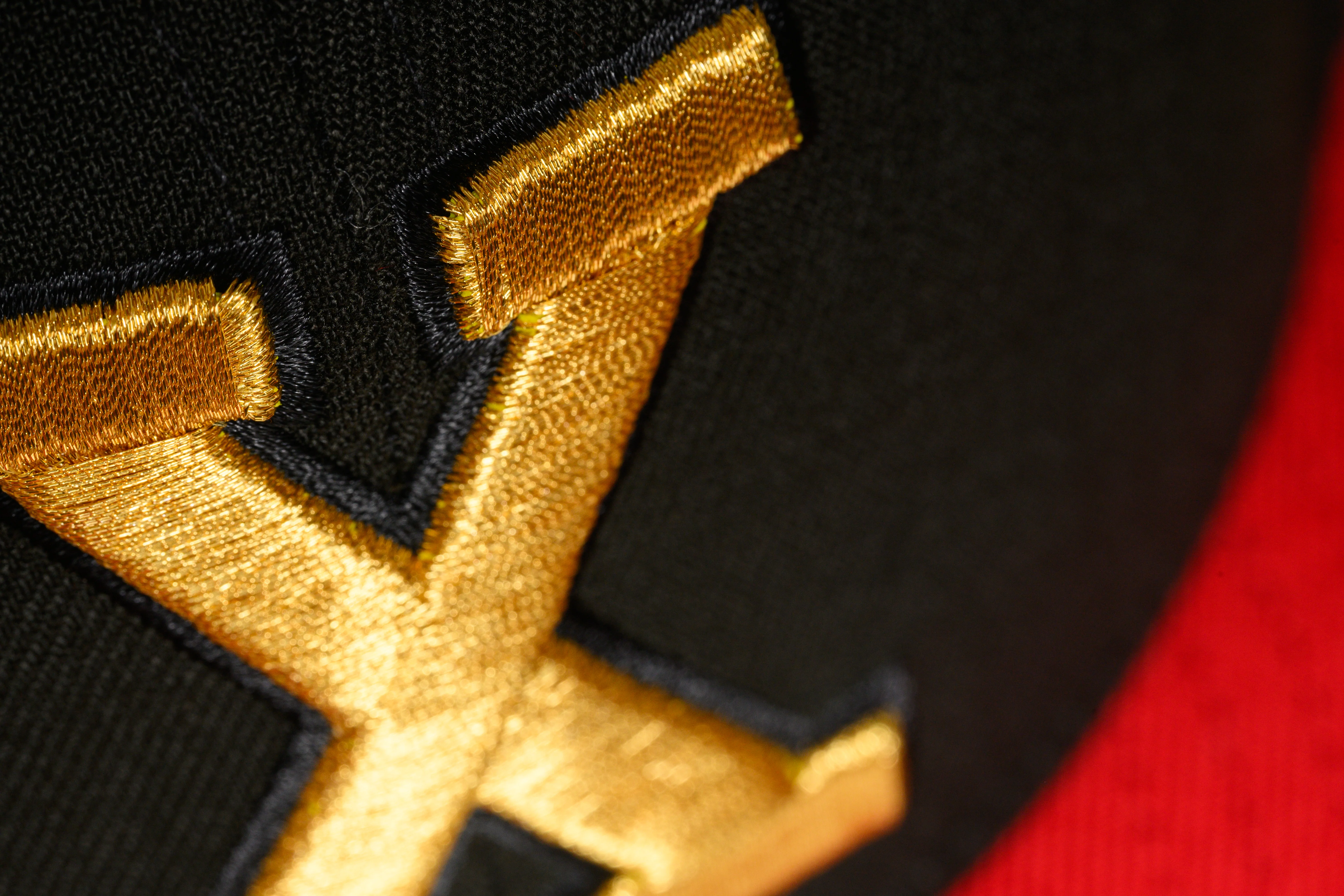 NEW ERA “X-CUTIONER" CUBAN GIANTS FITTED HAT (BLACK/RED) - Image 5