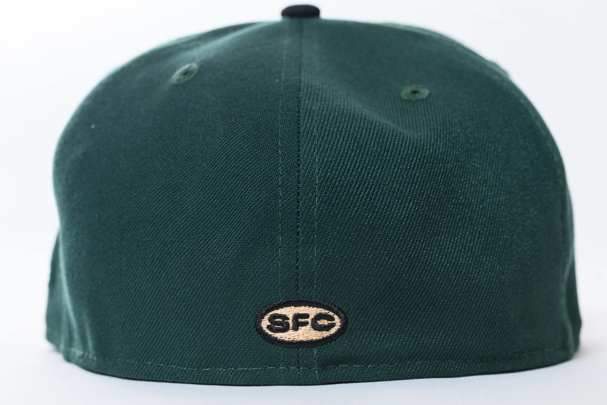 NEW ERA X SFC "DAPS" FITTED HAT (DARK GREEN/BLACK) - Image 3
