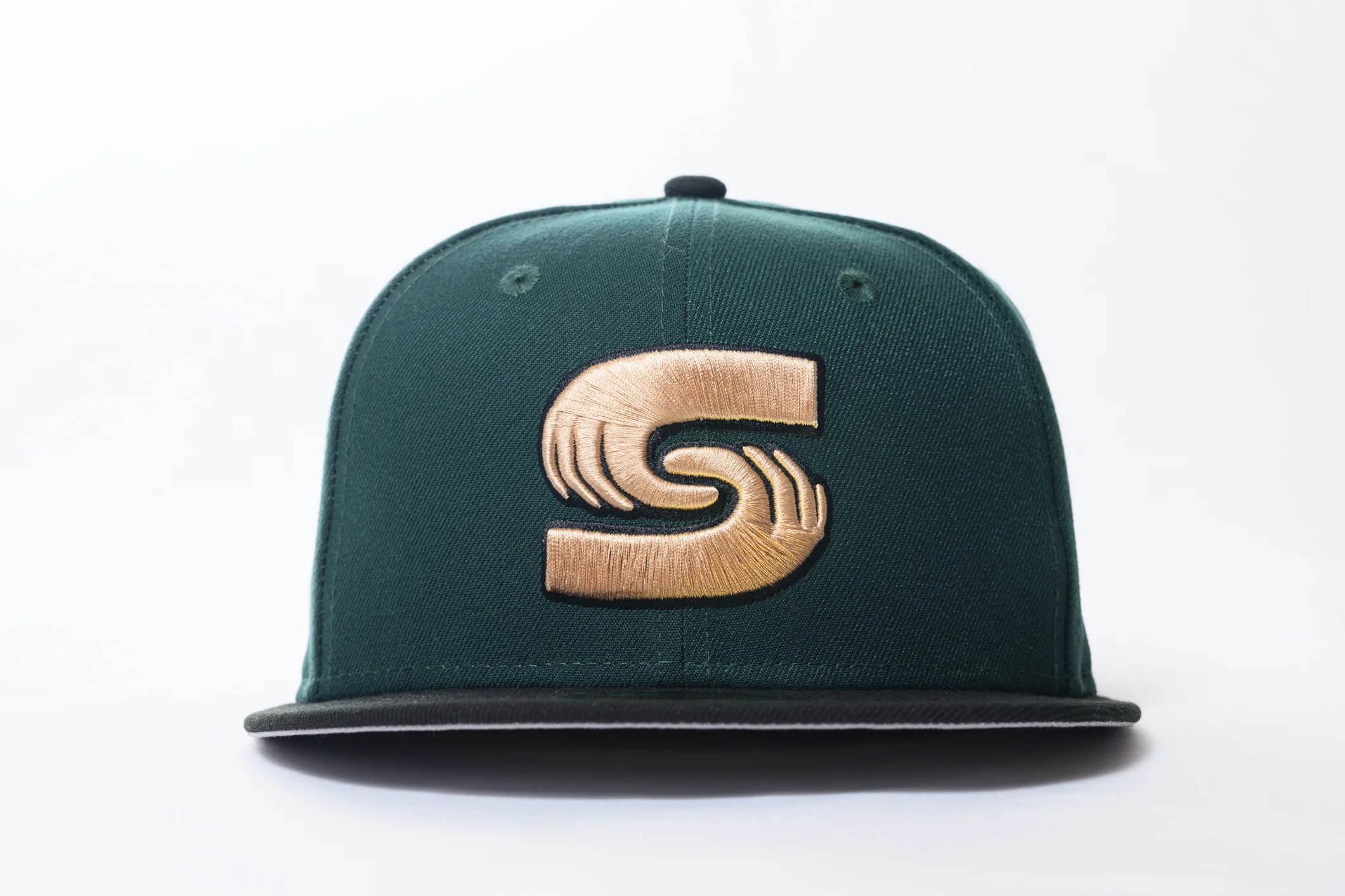 NEW ERA X SFC "DAPS" FITTED HAT (DARK GREEN/BLACK) - Image 4